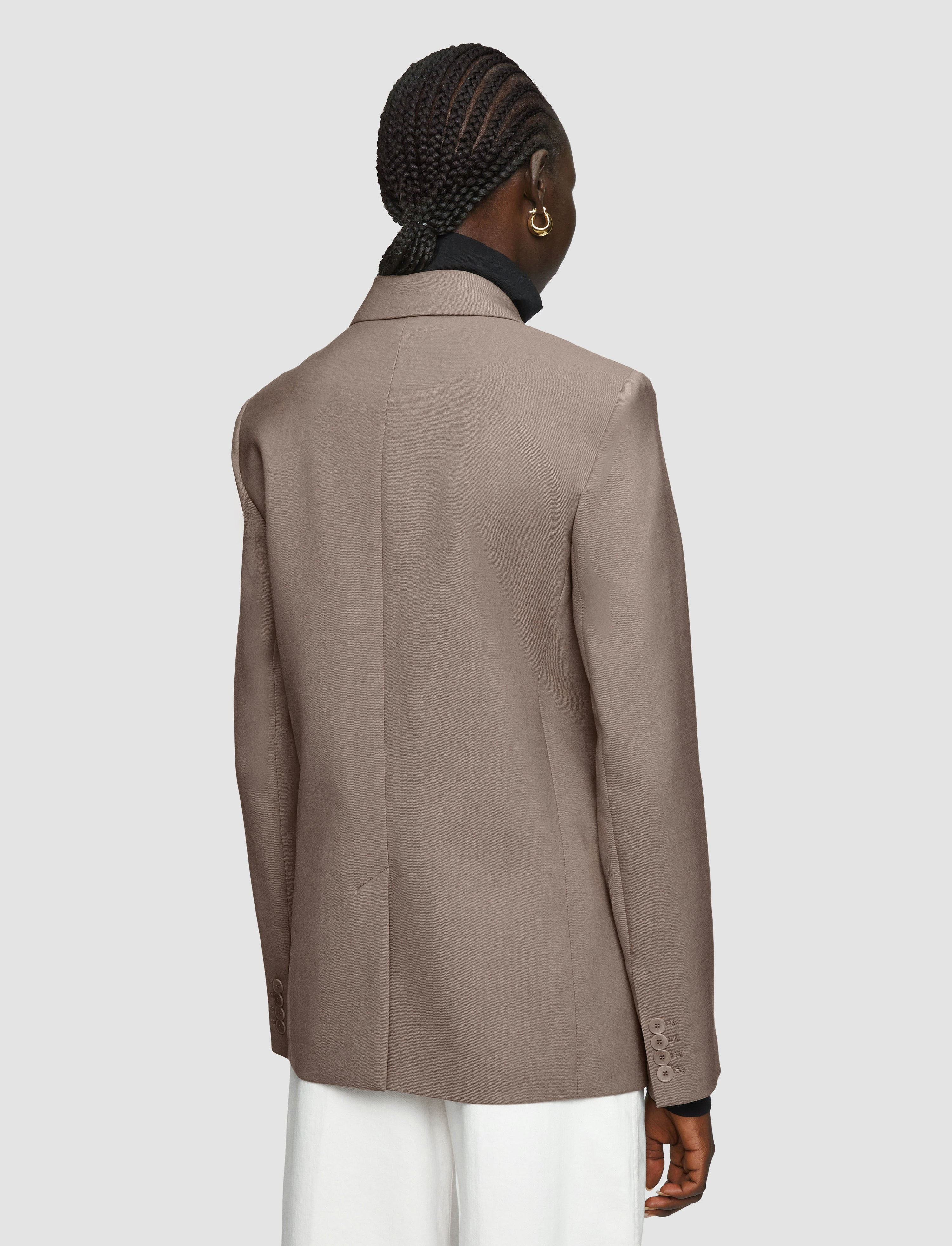 Jaden Tailoring Wool Stretch Jacket - 4