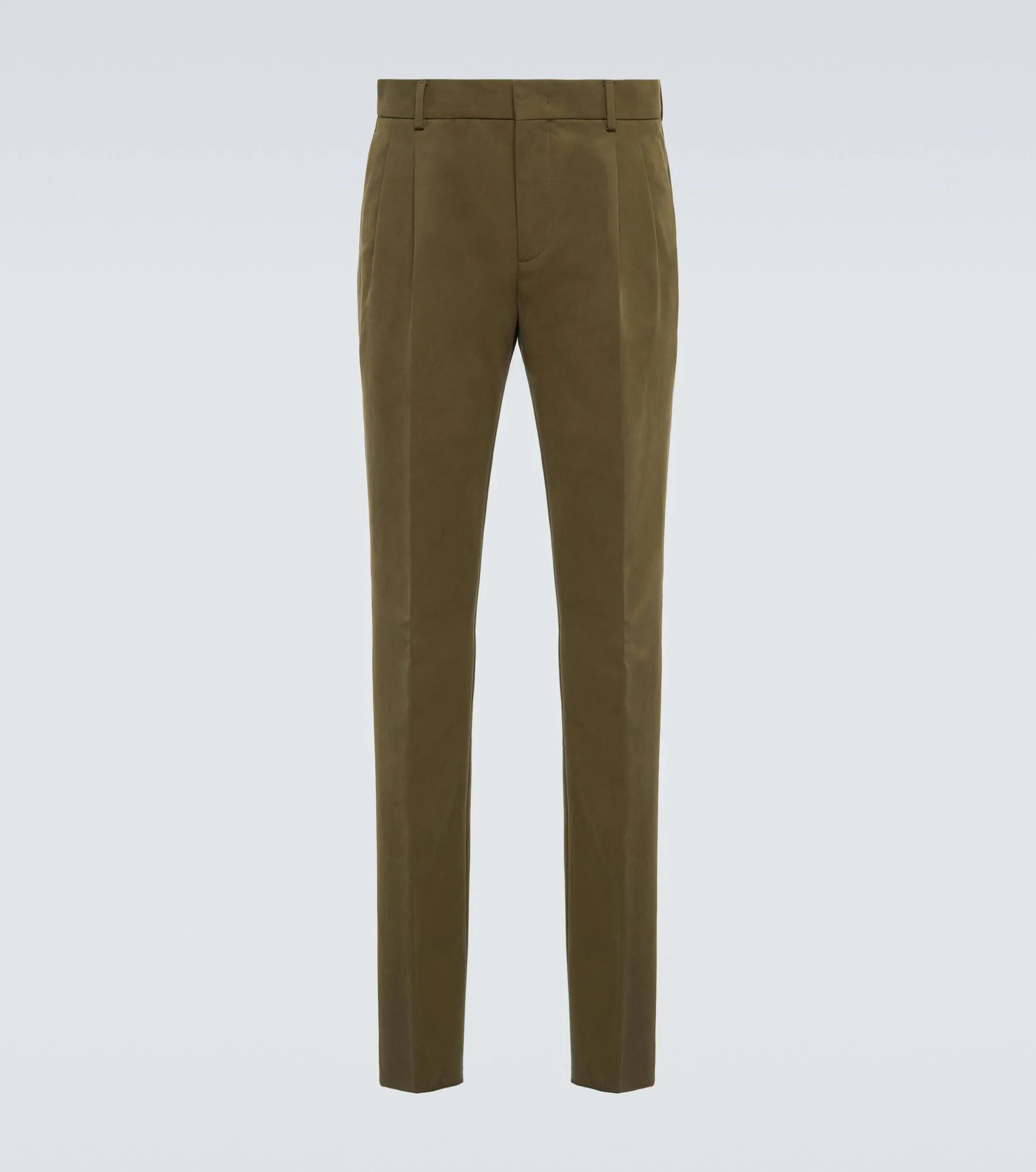 City straight cotton pants - 1