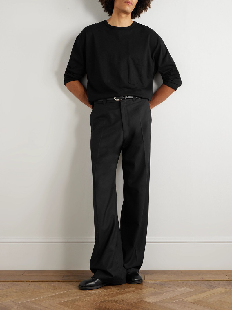 Lemaire Cotton-Jersey T-Shirt Black outlook