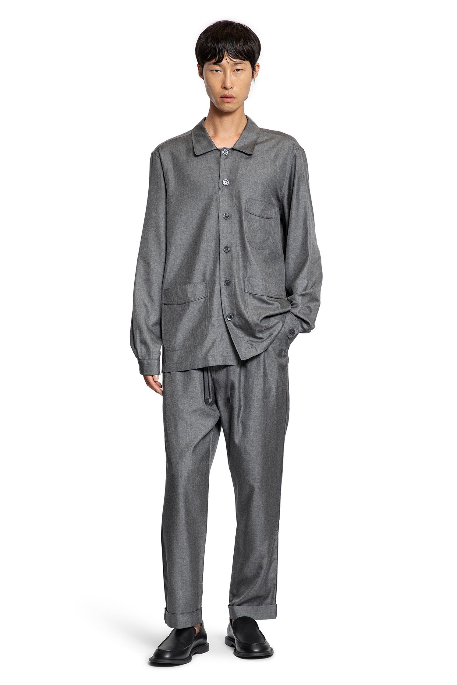 Yarn-Dyed-Silk-Light-Pants - 5