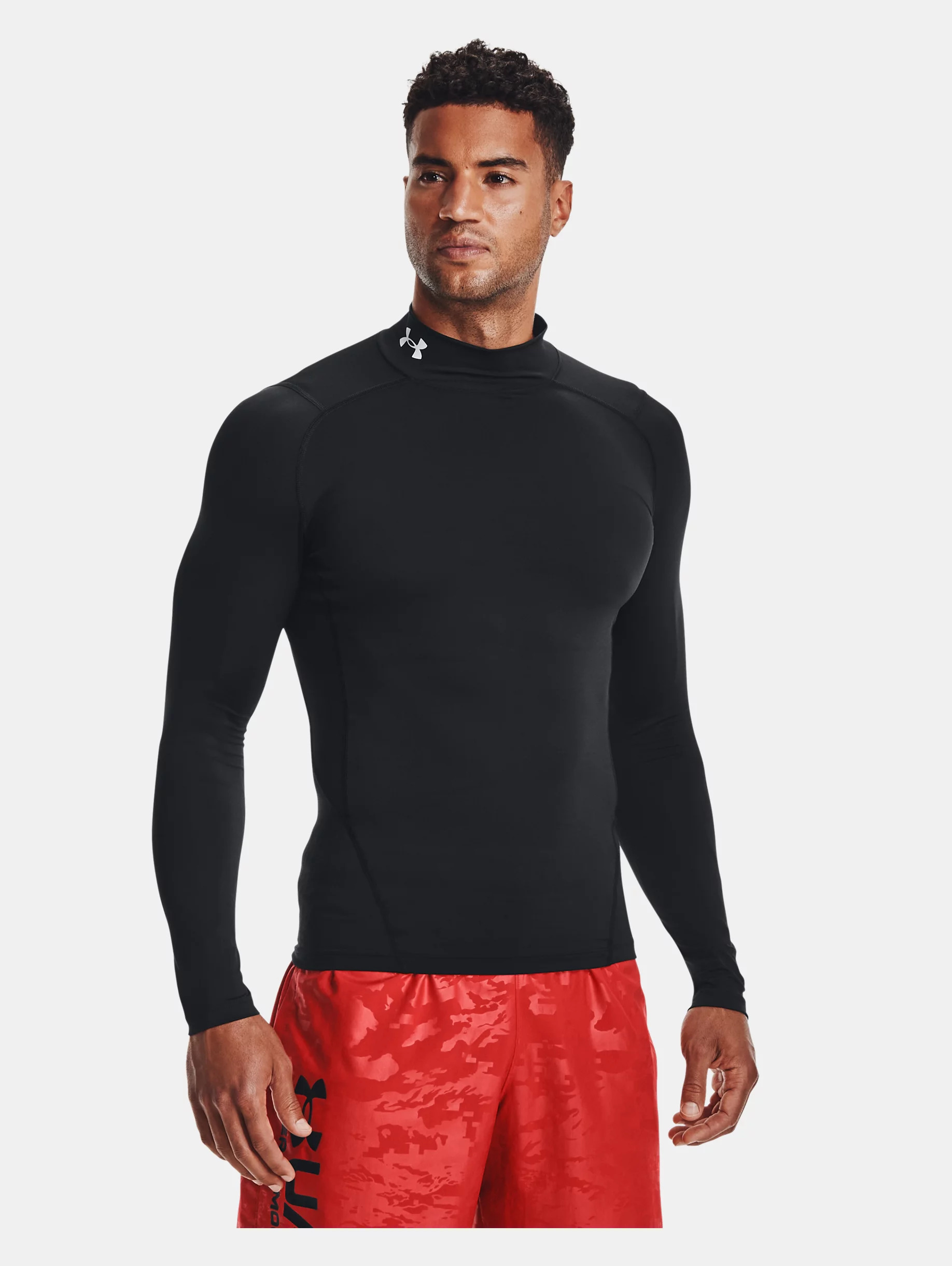 Men's HeatGear® Mock Long Sleeve - 2