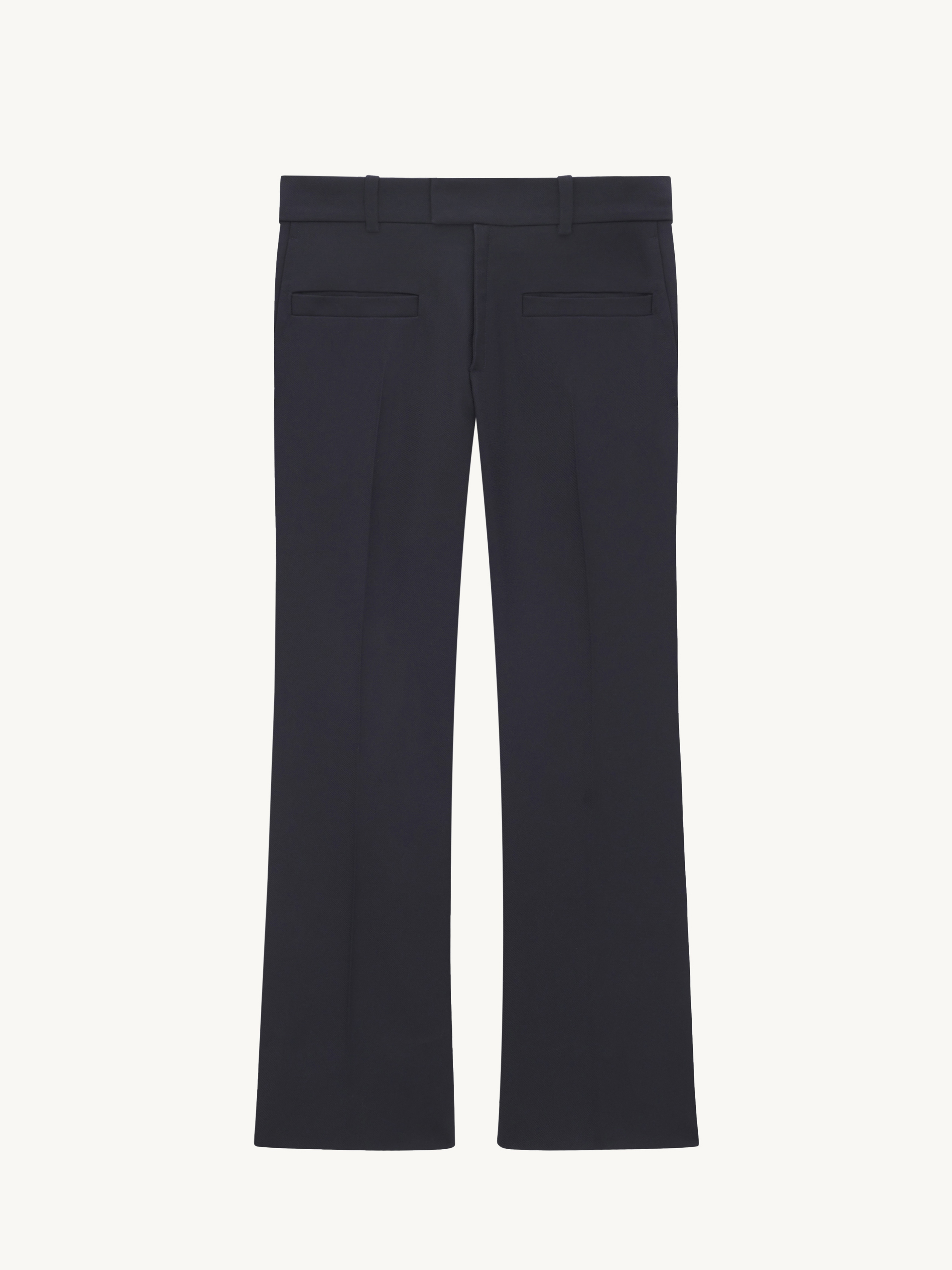 RETRO TWILL STRAIGHT PANTS - 1