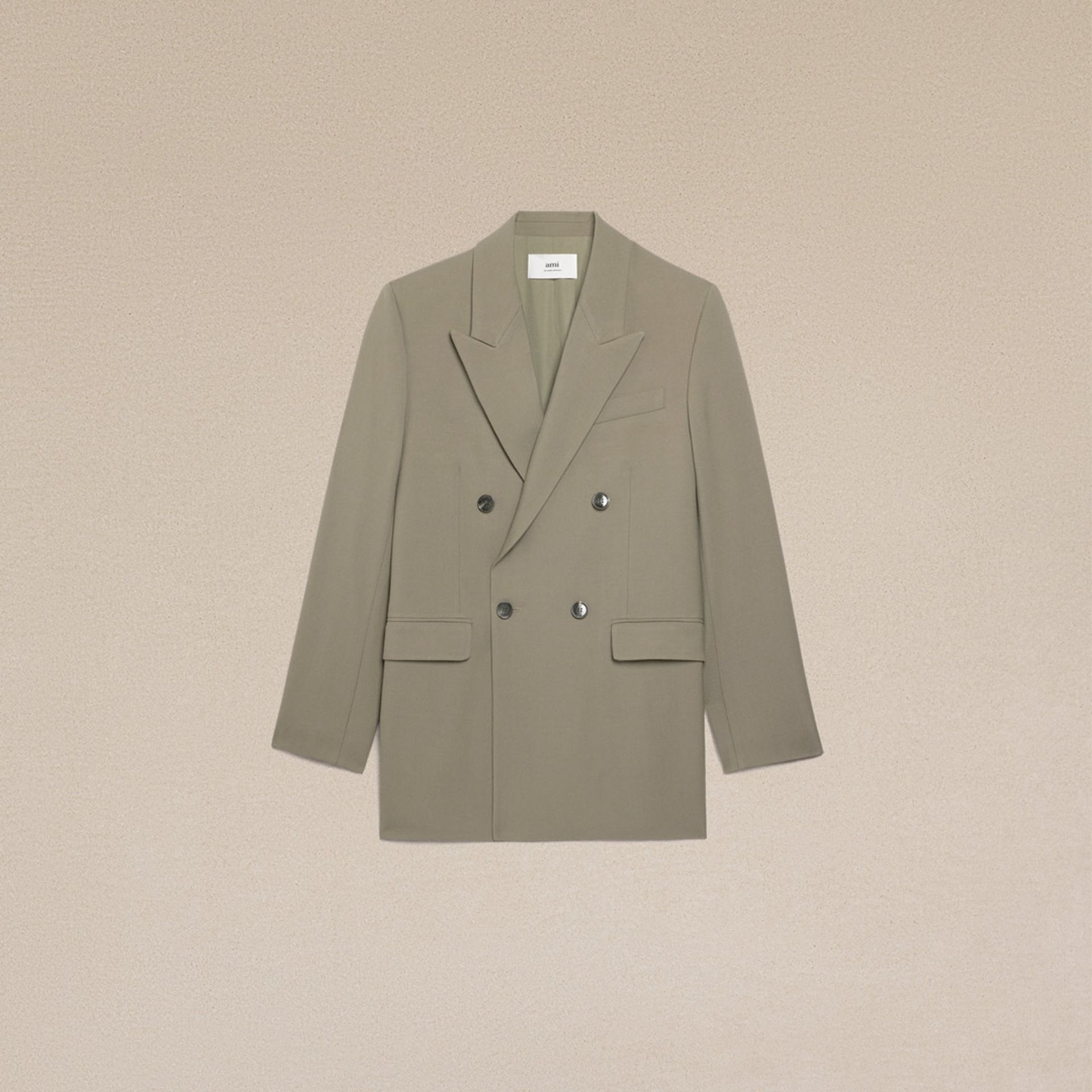 Double Breasted Oversized Jacket - 1
