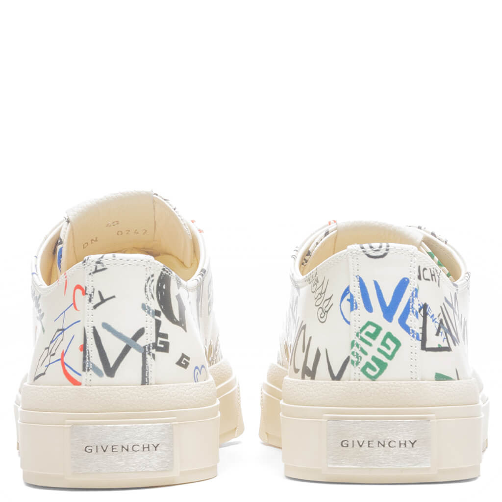 GIVENCHY CITY LOW SNEAKER - MULTICOLORED - 4