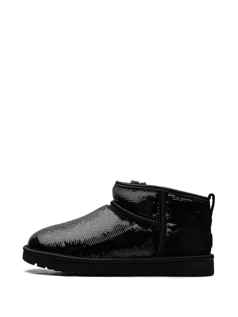 Classic Ultra Mini "Mirror Ball Black" boots 5