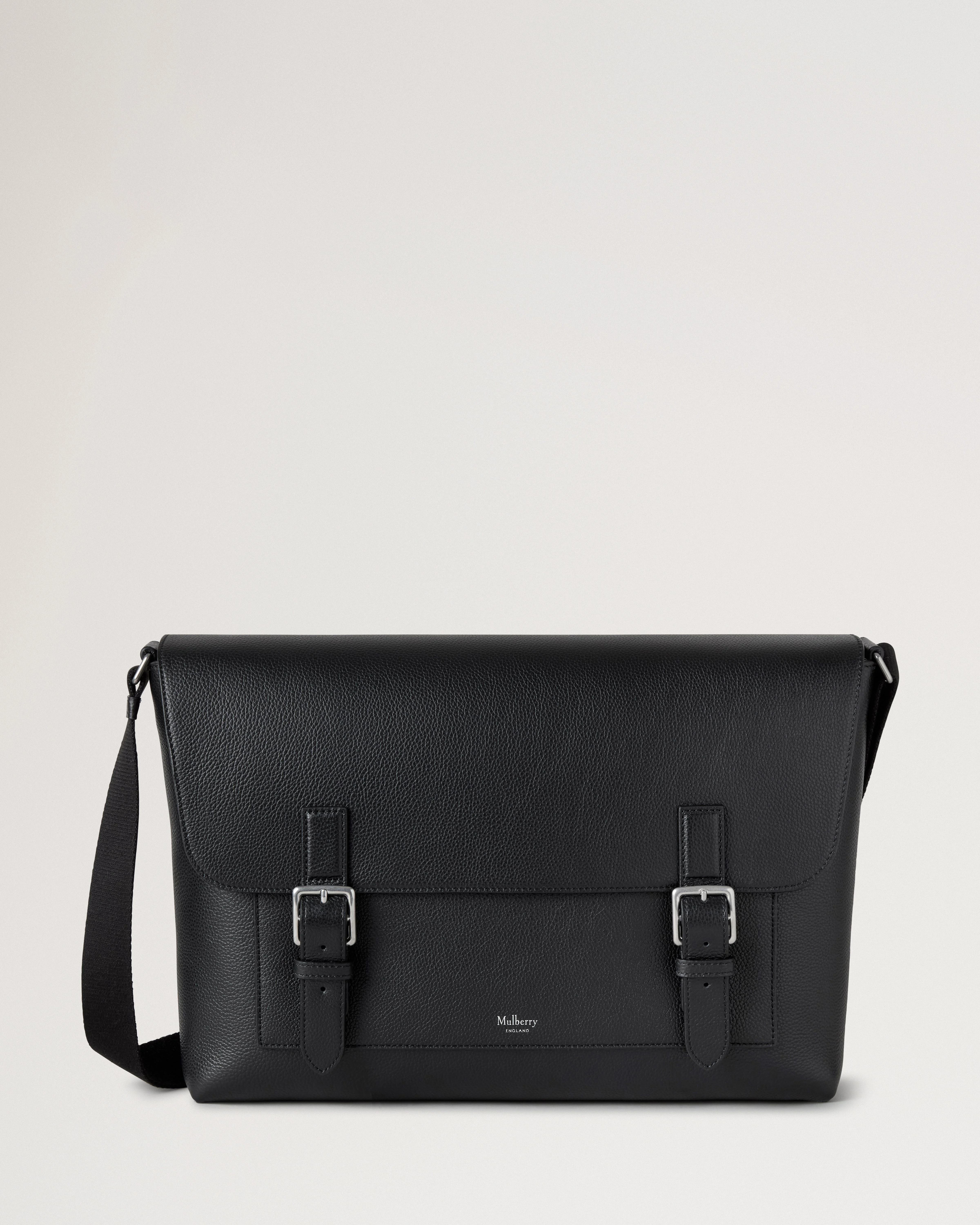 Chiltern Crossbody Messenger
Black Small Classic Grain - 1