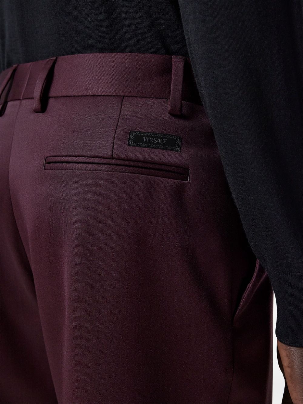 wide-leg tailored trousers - 5