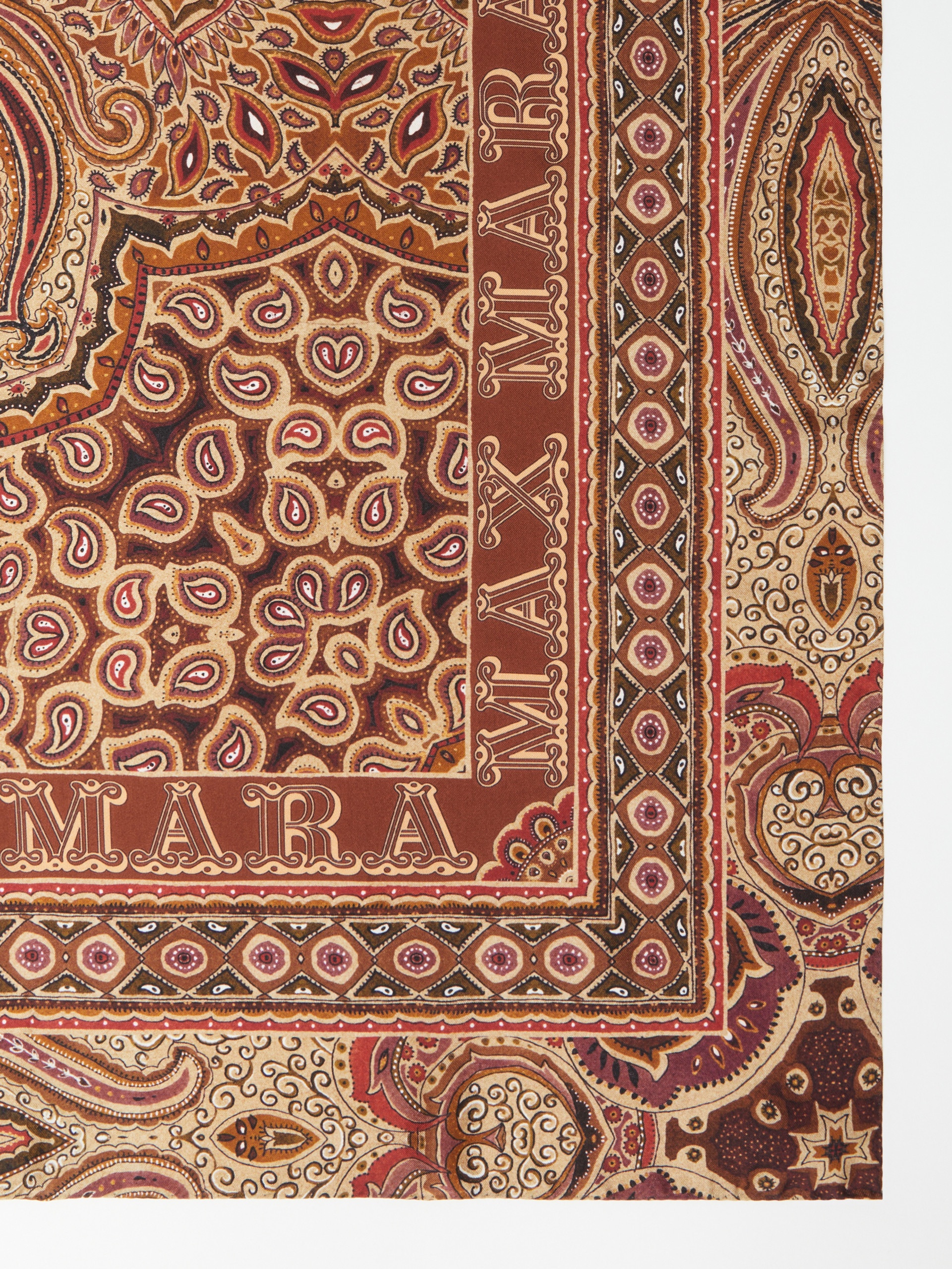 SELIM Printed silk shawl - 2