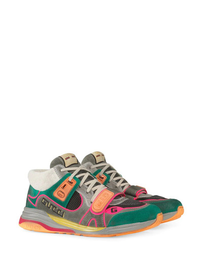 GUCCI Ultrapace mid-top sneakers outlook