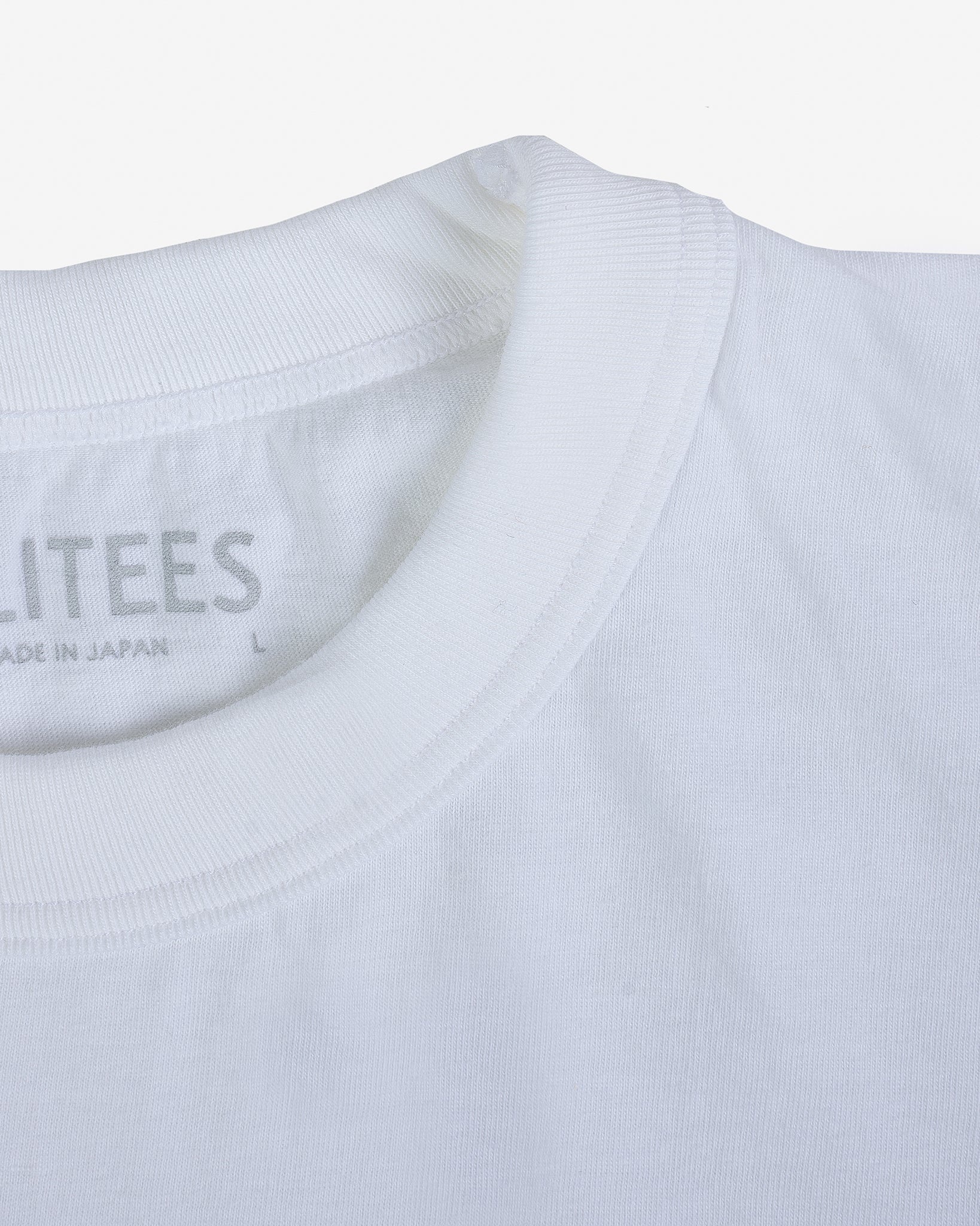 UTIL-WHT UTILITEES - 5.5oz Loopwheel Crew Neck T-Shirt - White - 5
