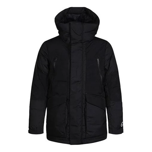 Nike Sportswear Down-fill Sports Outdoor hooded Stay Warm Down Jacket Black CU4393-010 - 1