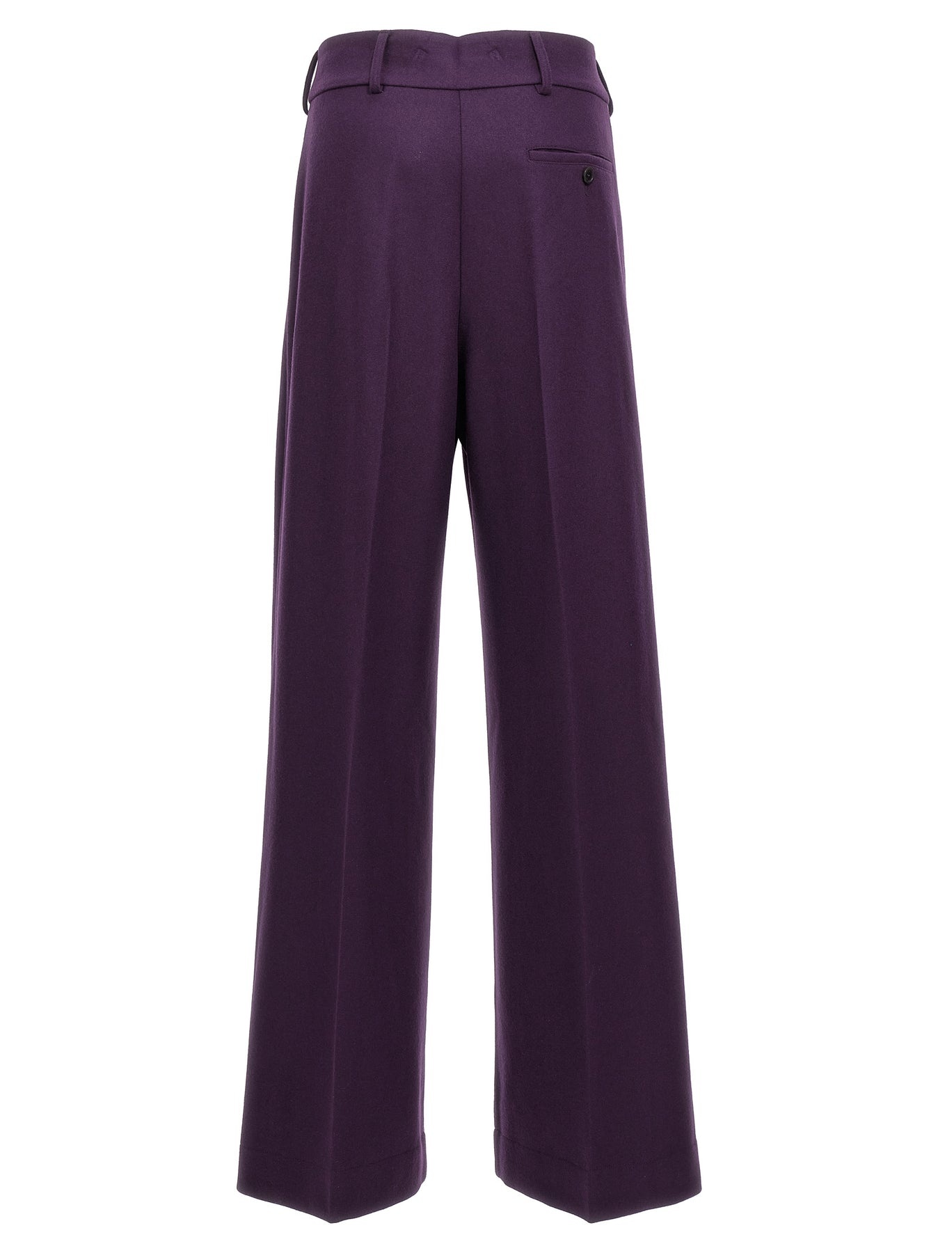 Wool Pants Purple - 2