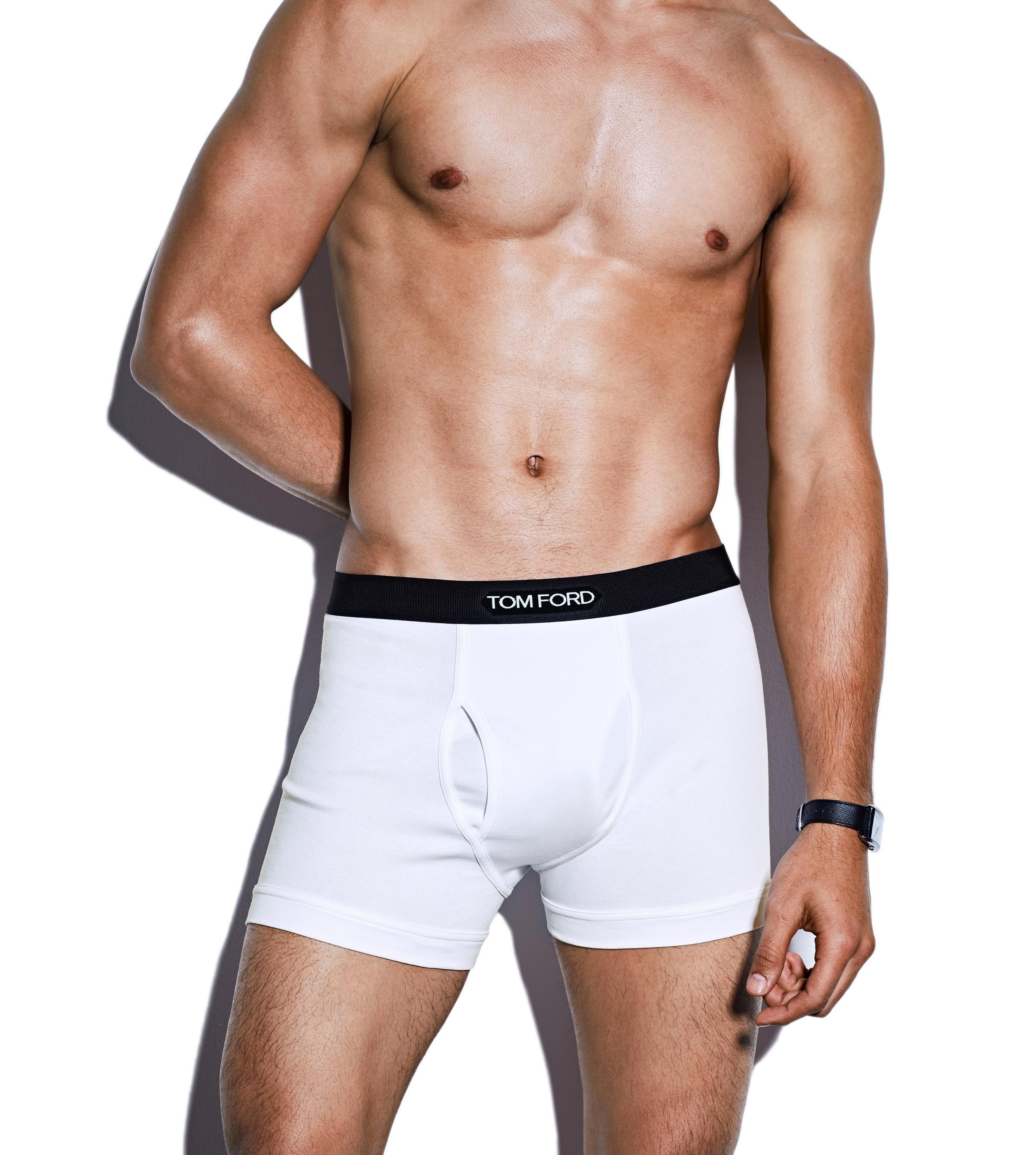 COTTON BOXER BRIEFS TWO PACK - 2