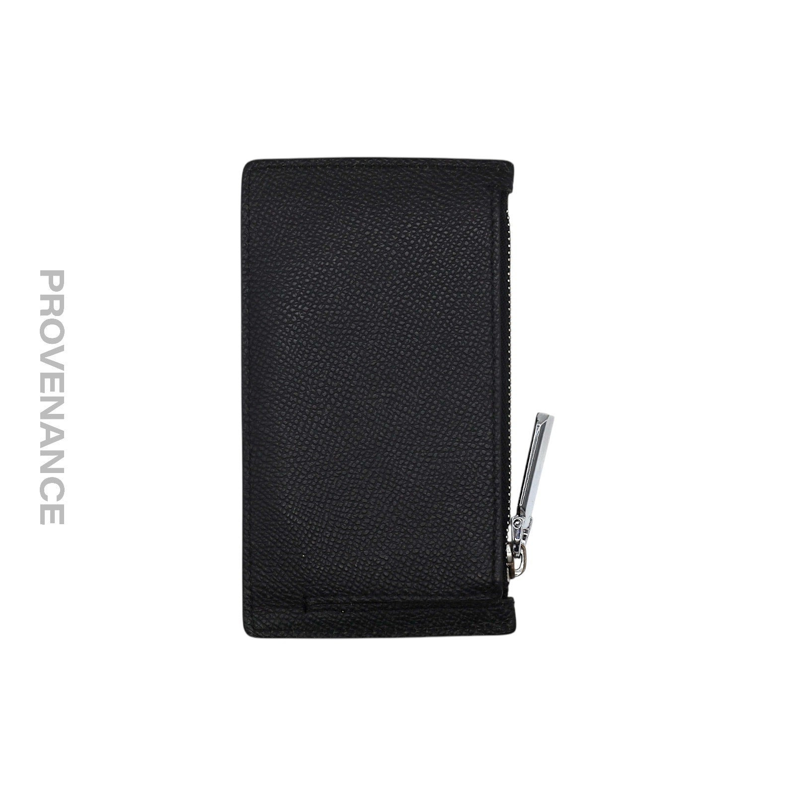 Givenchy Vertical Card Holder Wallet - Black Yellow - 2