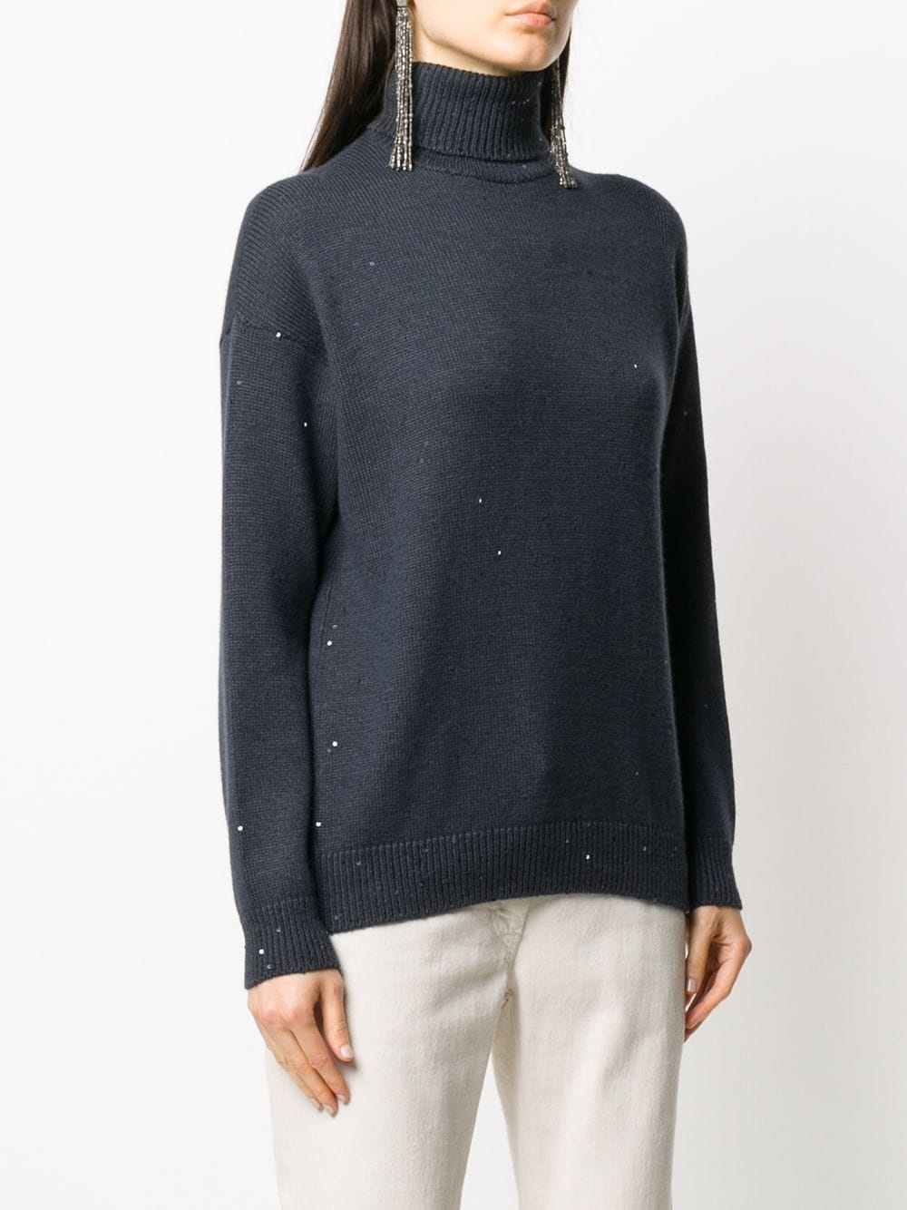 sequin detail jumper - 3