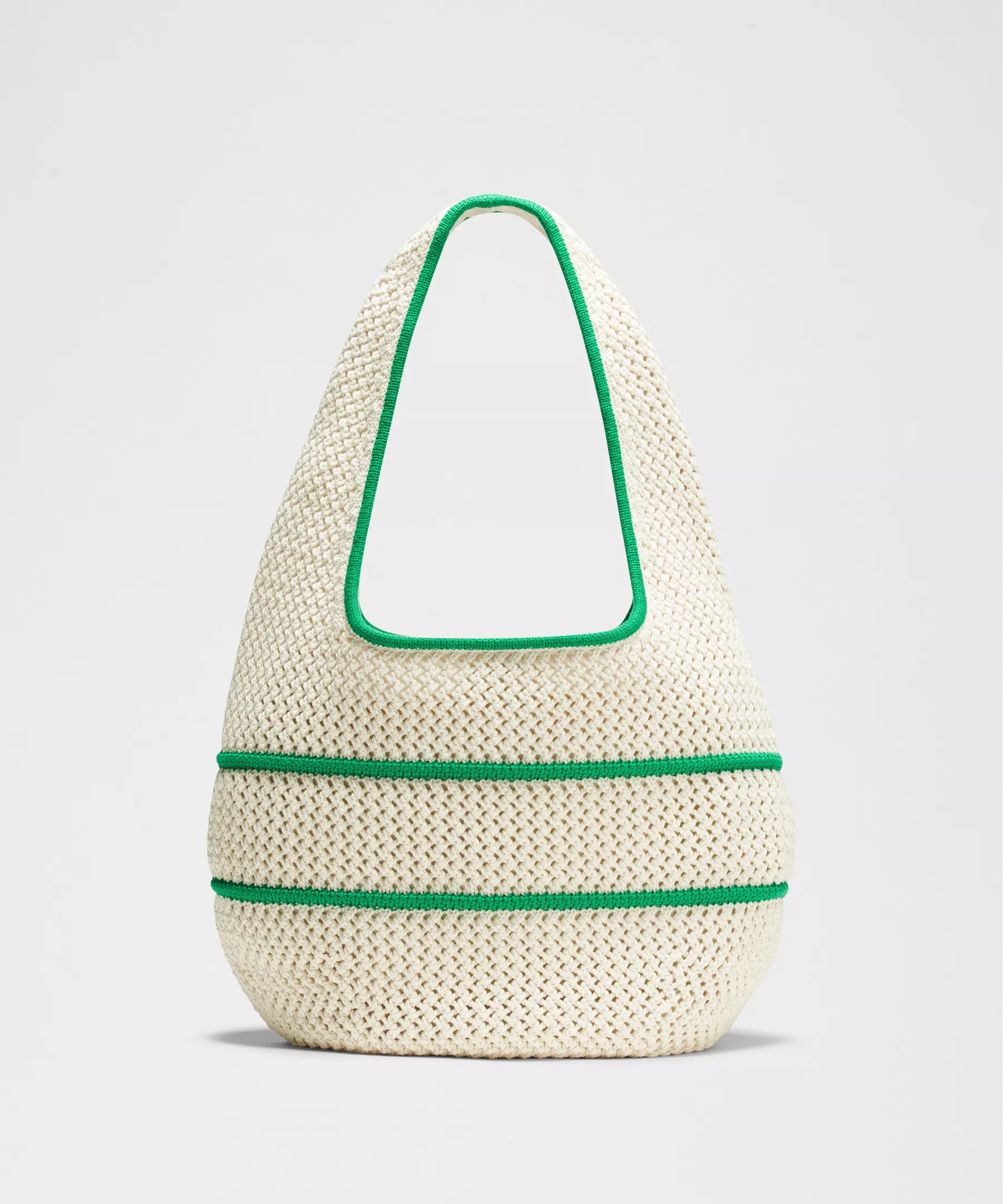 Cotton Crochet Shoulder Bag 7L - 3