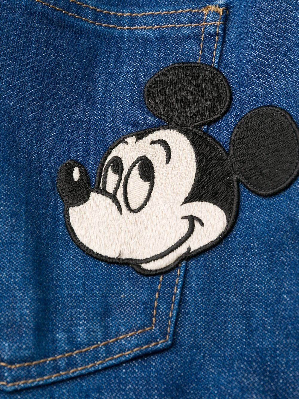 x Disney Mickey patch jeans - 6