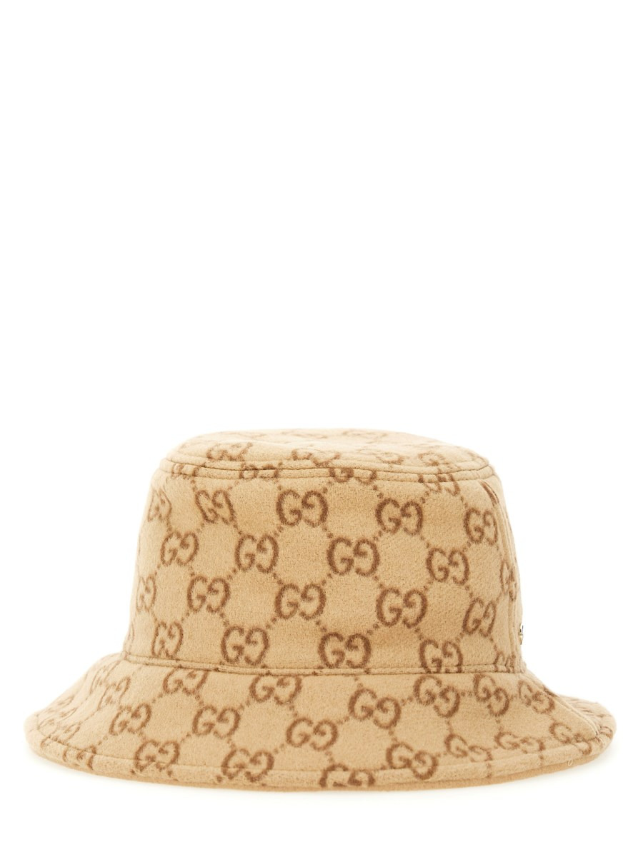 GISELLE BOB HAT WITH GG PRINT - 2