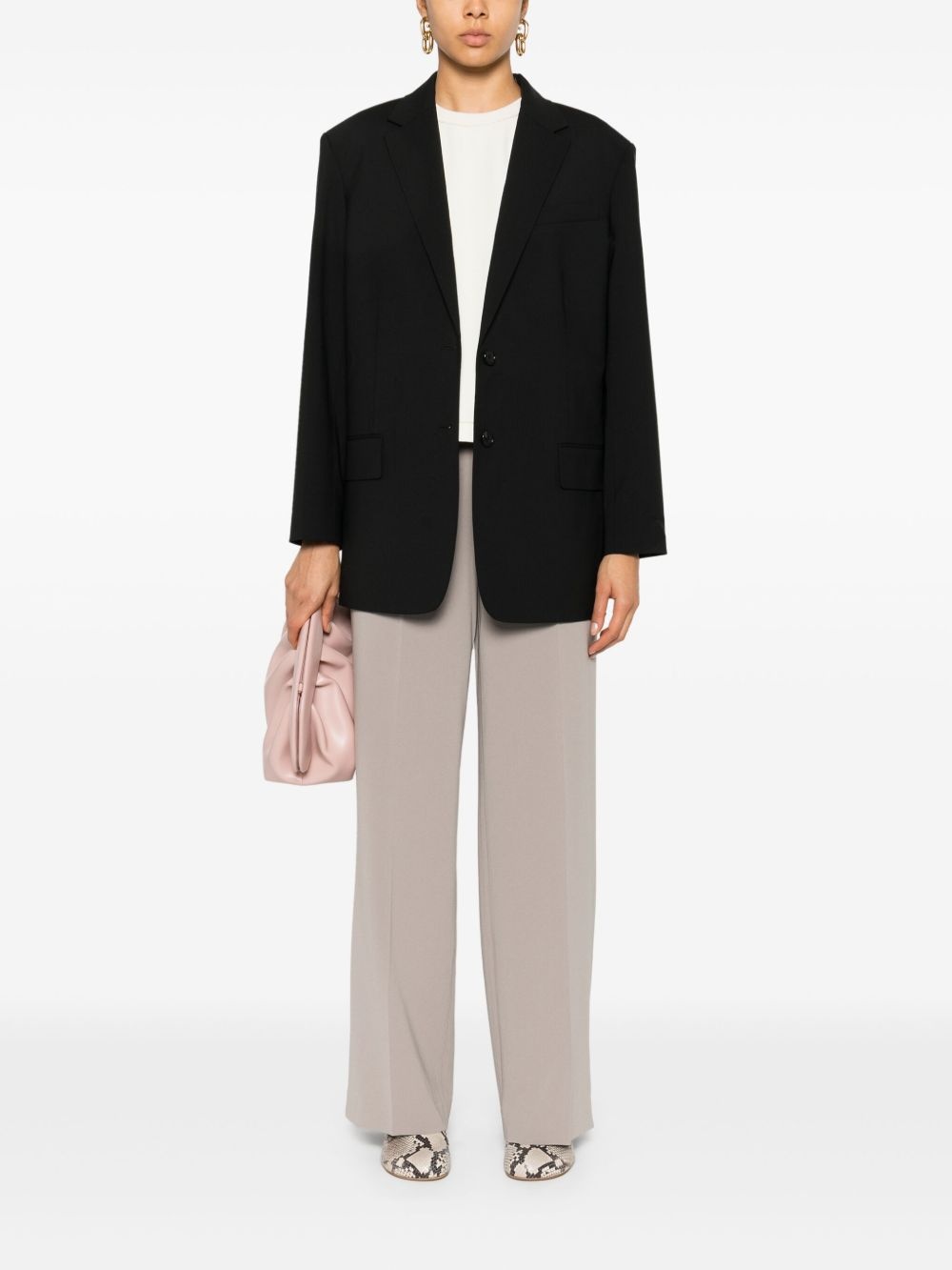 straight-leg trousers - 2