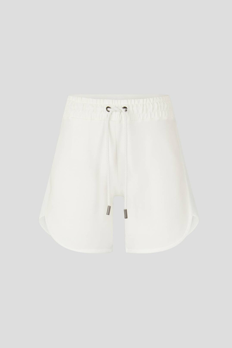 ALEXIA SWEAT SHORTS IN OFF-WHITE 1