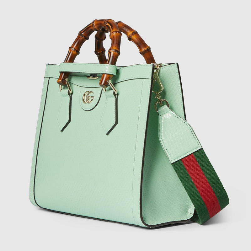 GUCCI Gucci Diana small python tote bag outlook
