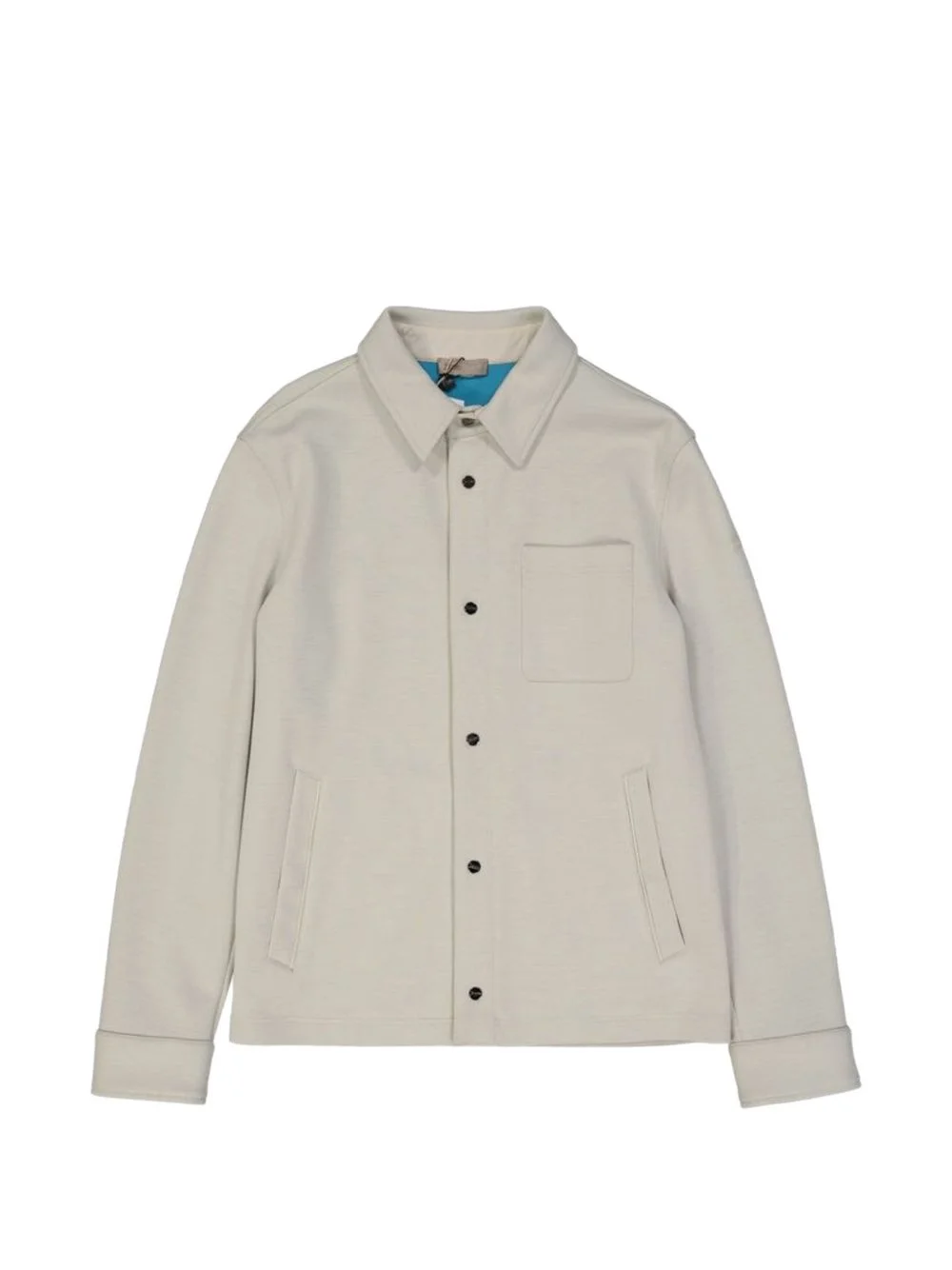 buttoned shirt jacket - 1