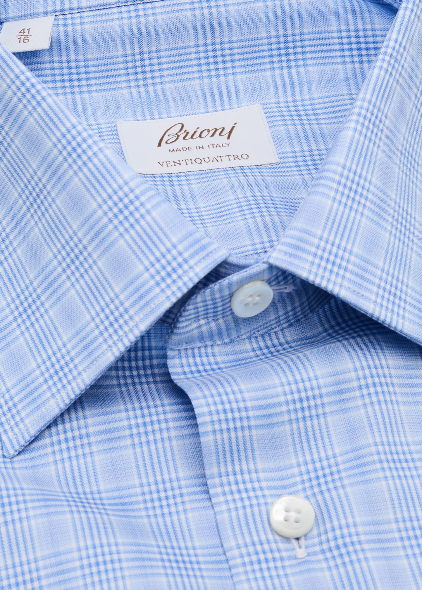 Men's Ventiquattro Cotton Plaid Dress Shirt - 2