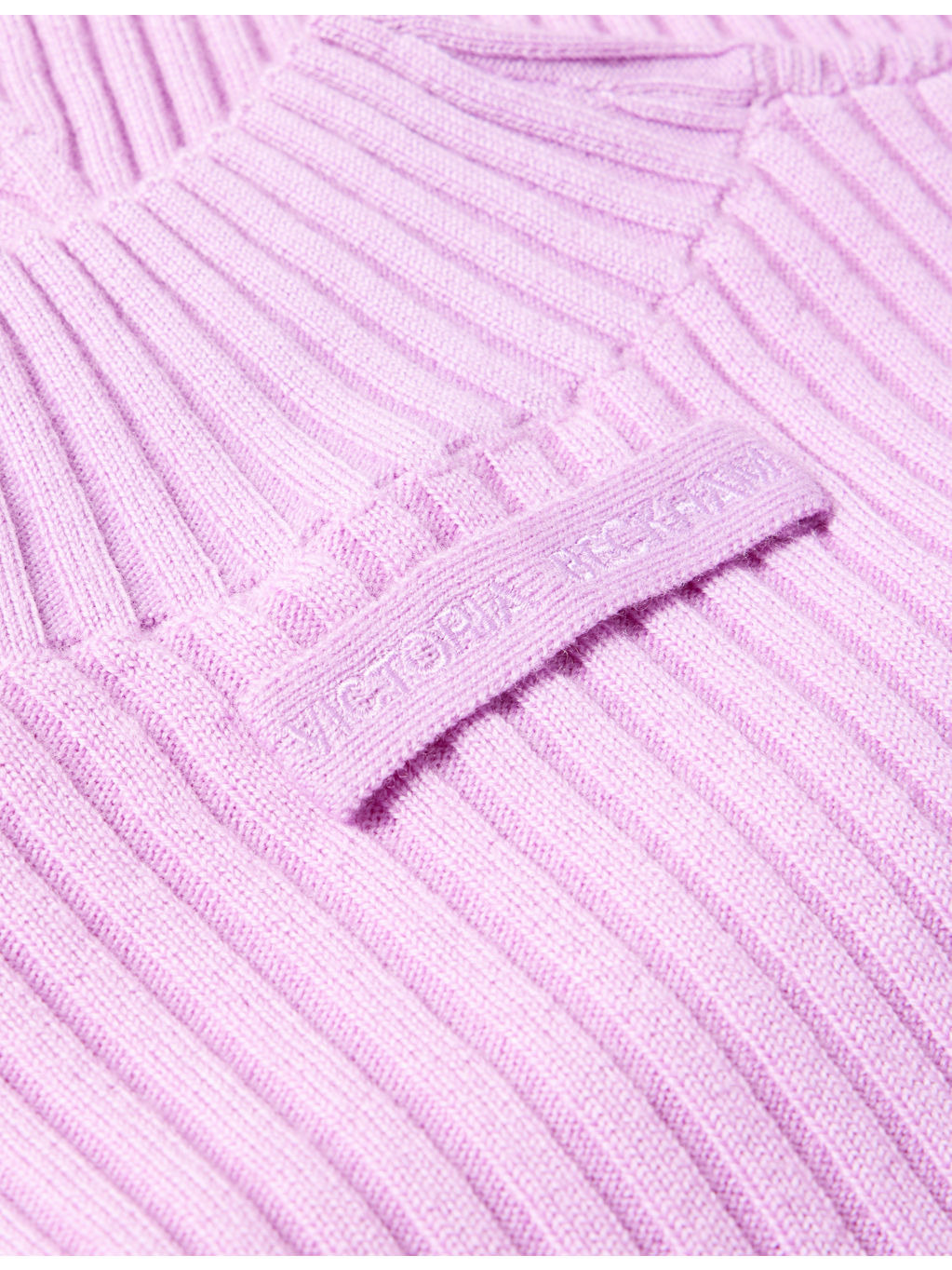 Ribbed High-Neck Wool Jumper - 7