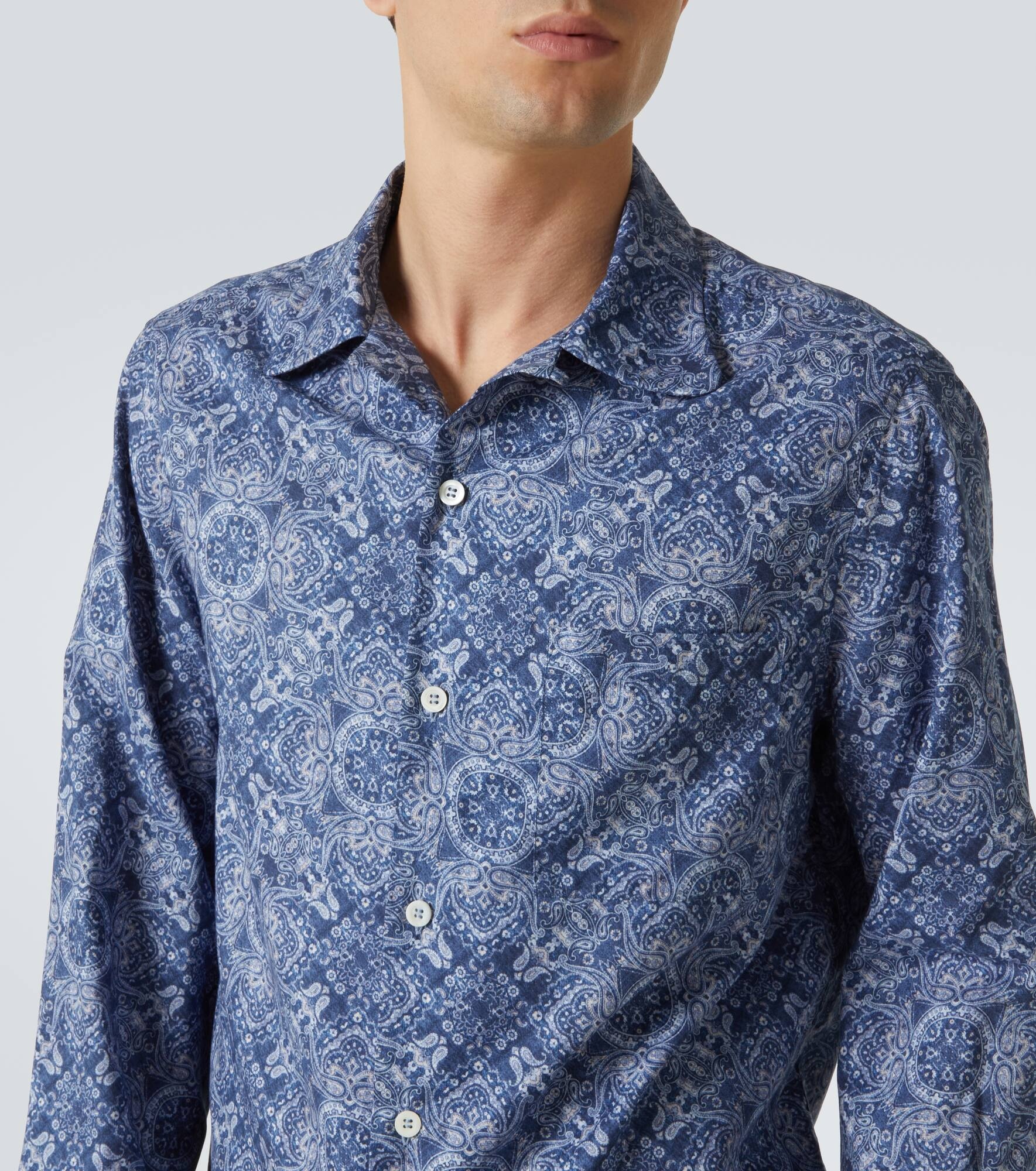 Paisley cotton shirt - 5