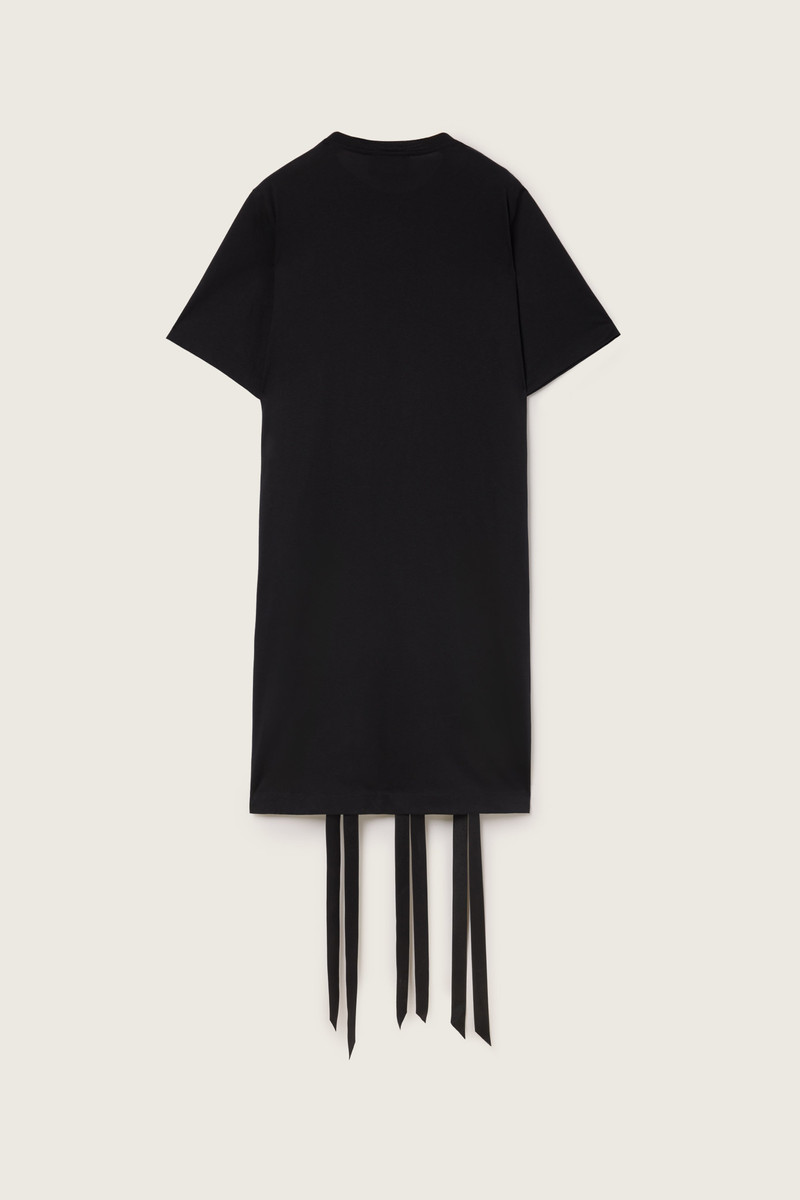 Simone Rocha Unraveling Ribbon T-Shirt Dress outlook