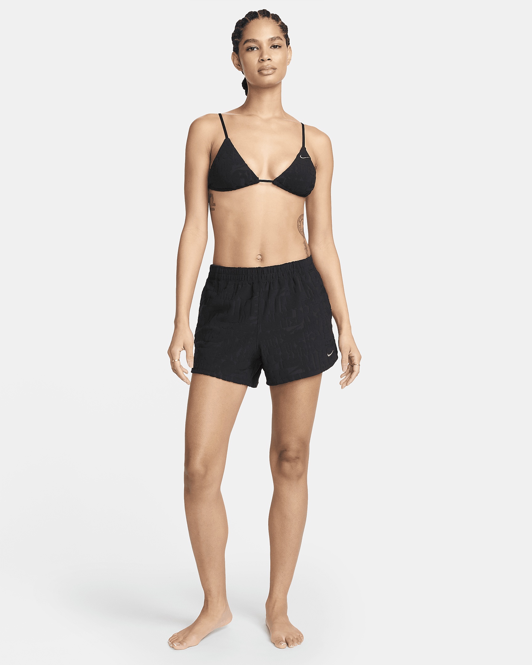 ☆NIKE☆Nike Swim Retro Flow Women's Cover-Up Shorts Nike Retro Flow Pink Cover Up Shorts | Zumiez