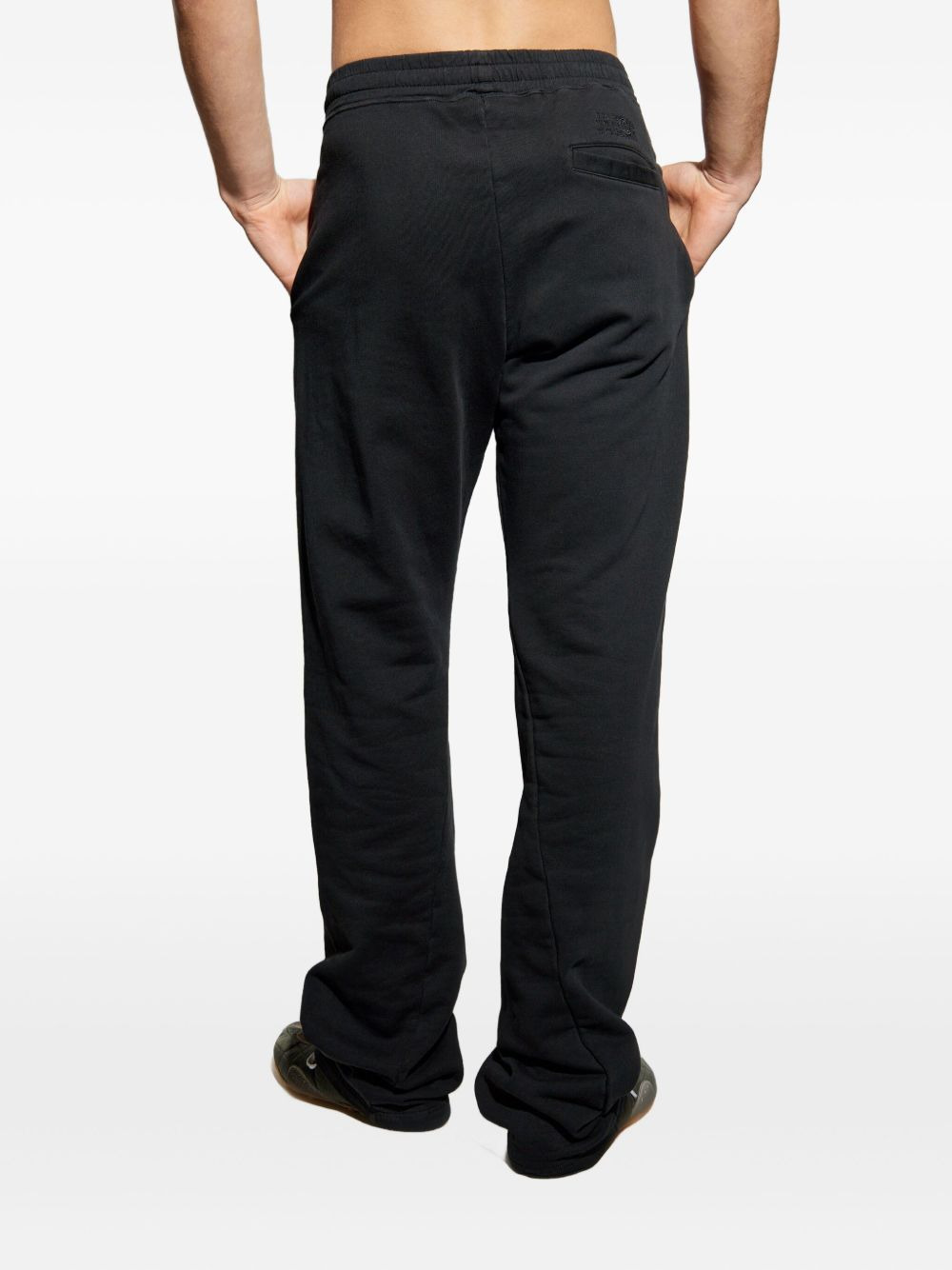 ELASTICATED-WAISTBAND TRACK PANTS - 2