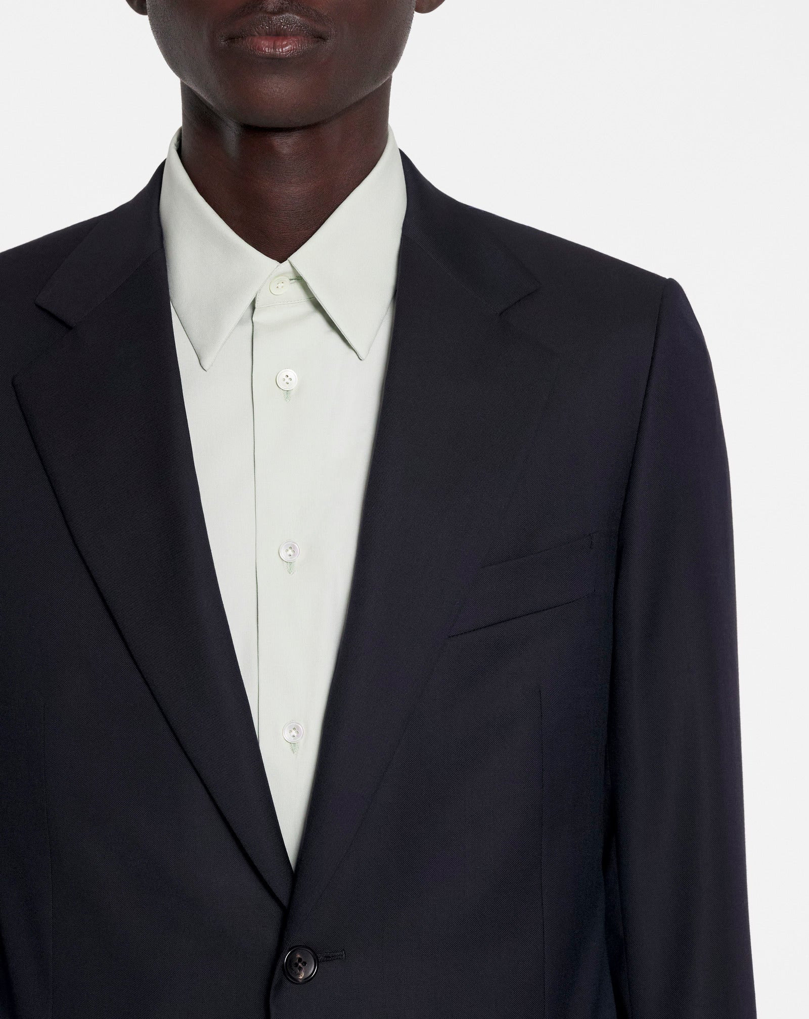 SINGLE-BREASTED FLAP POCKETS JACKET - 5