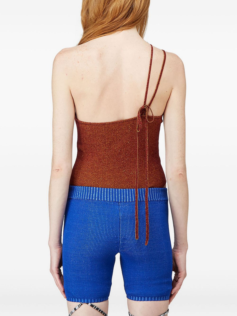 one-shoulder ribbed tank top 4