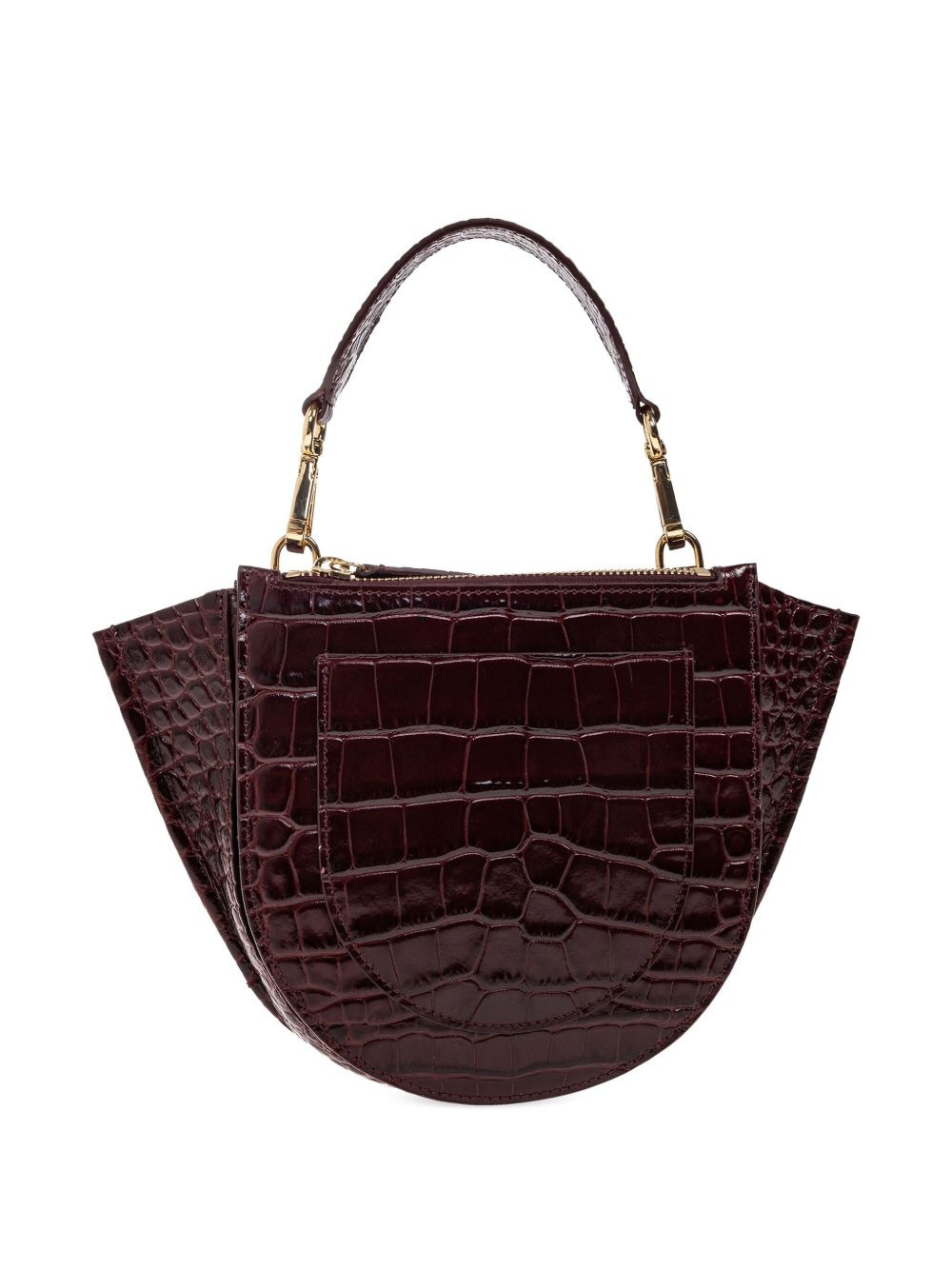 Wandler crocodile-embossed tote bag - 3