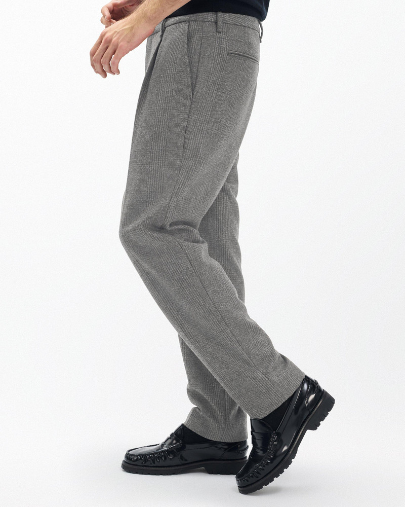 Evan British Plaid Wool Trousers 4