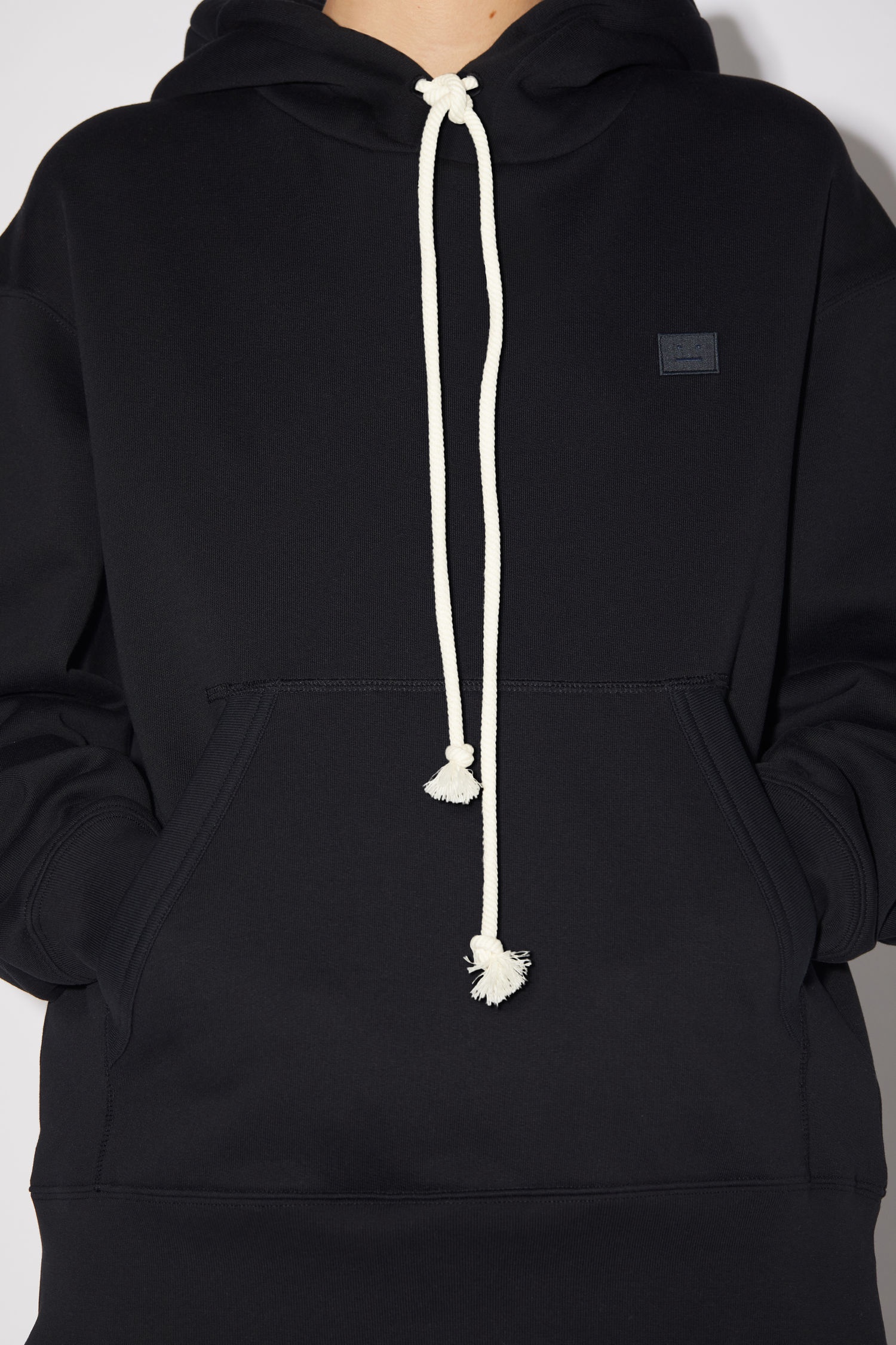 Hooded sweatshirt - Black - 5