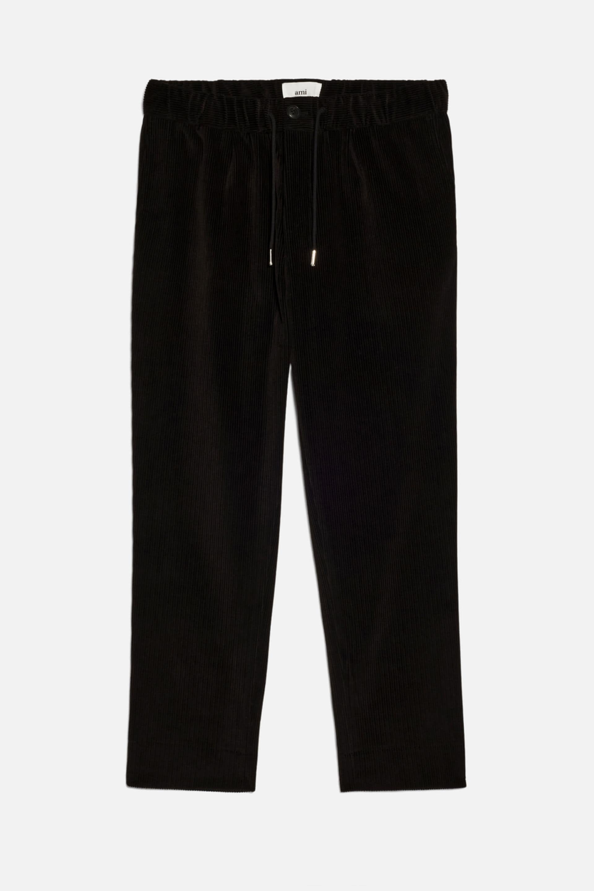 Elasticated Waist Cropped Fit Trousers - 1