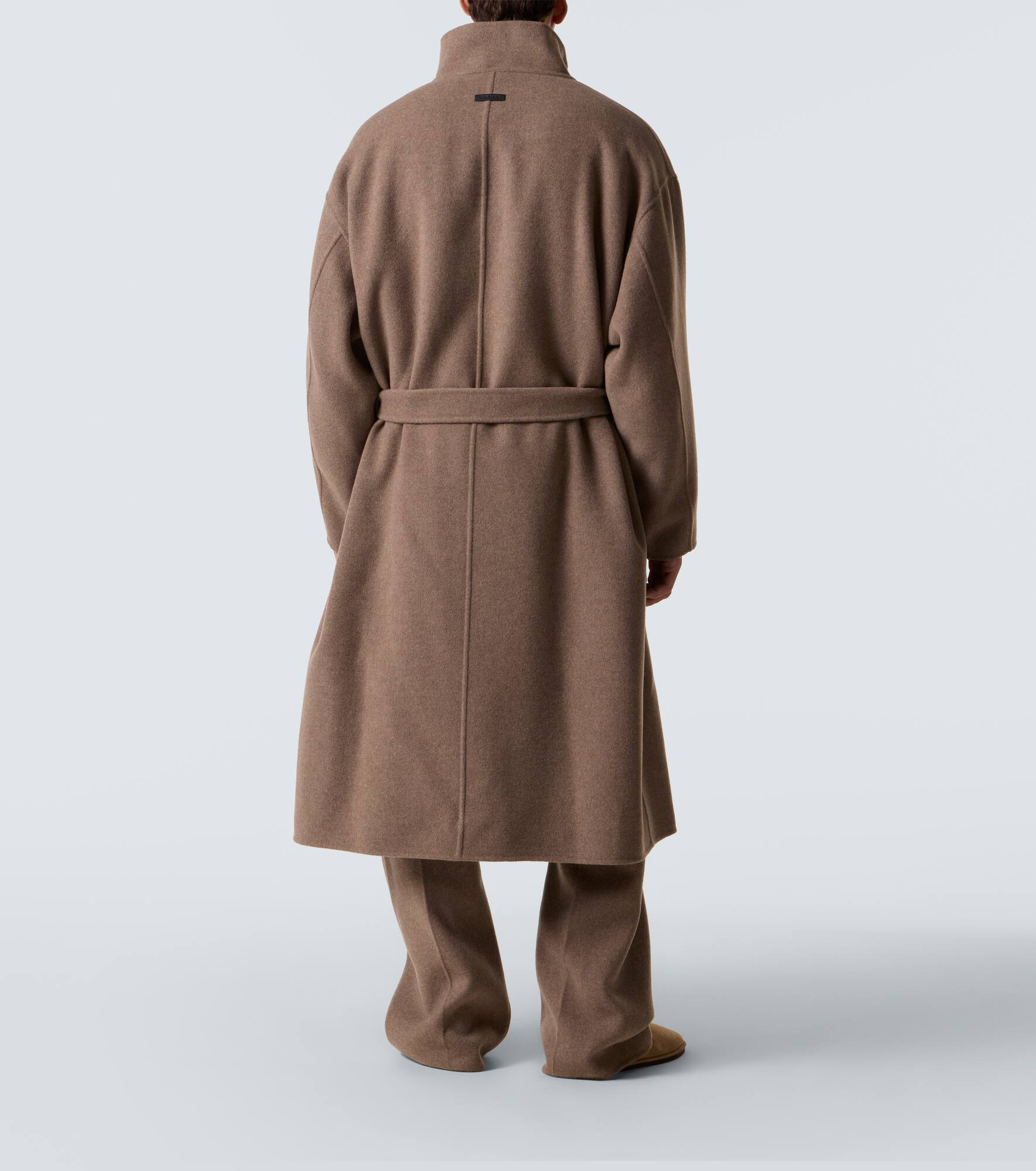 Wool and cashmere coat - 4