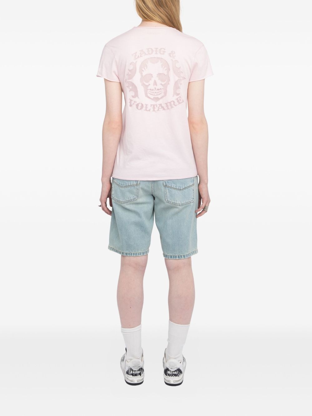 v-neck t-shirt - 3