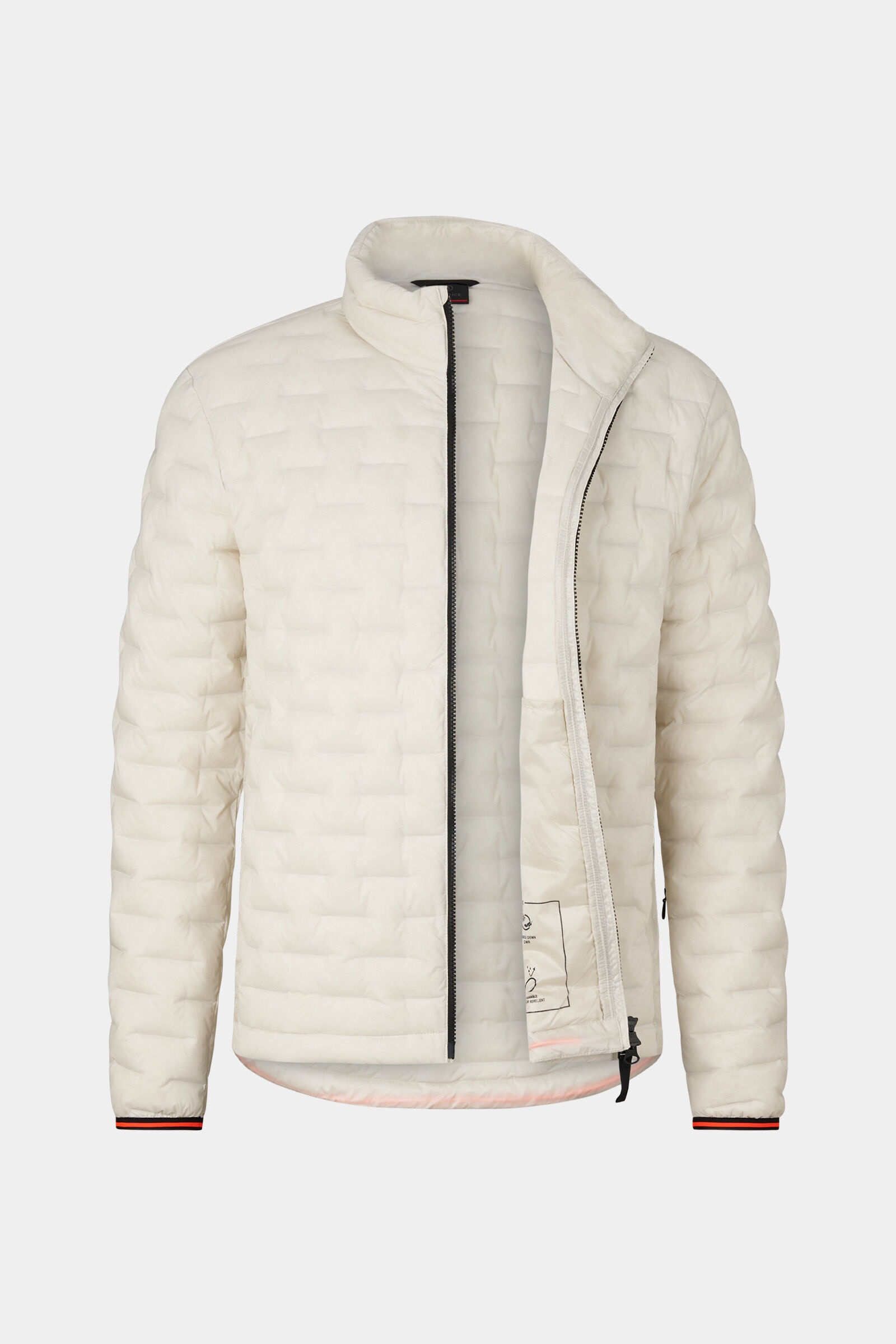 Gray Lightweight down jacket in Off-white - 7