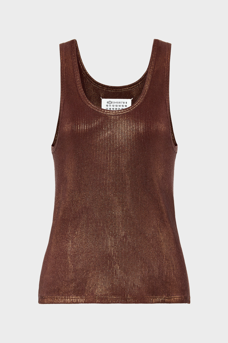 Silver Print Tank Top 1