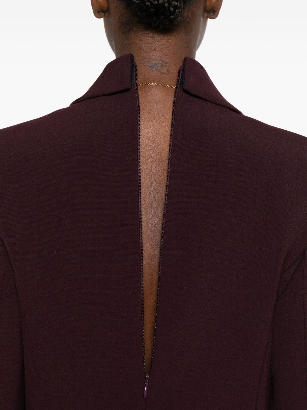 Wool crêpe jacket - 3