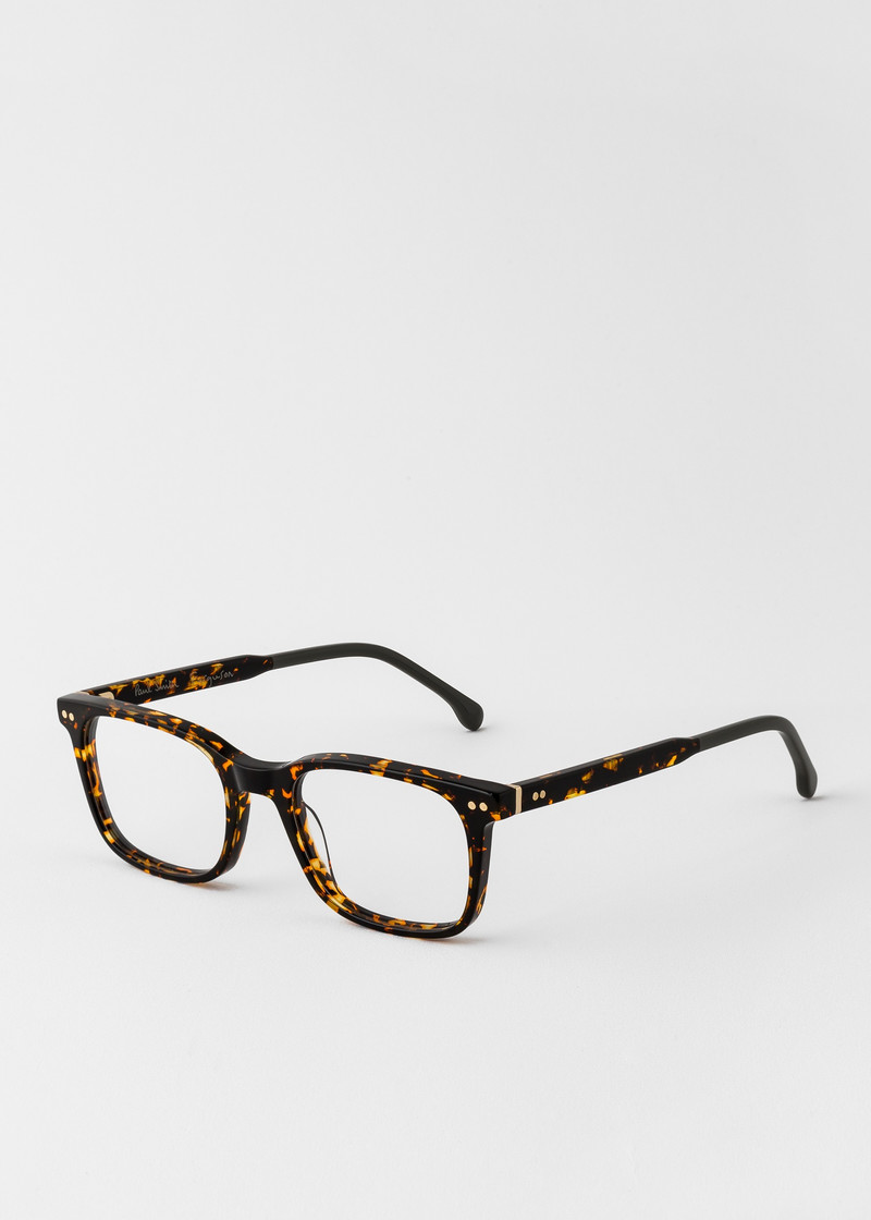 Paul Smith Havana Khaki 'Ferguson' Spectacles outlook