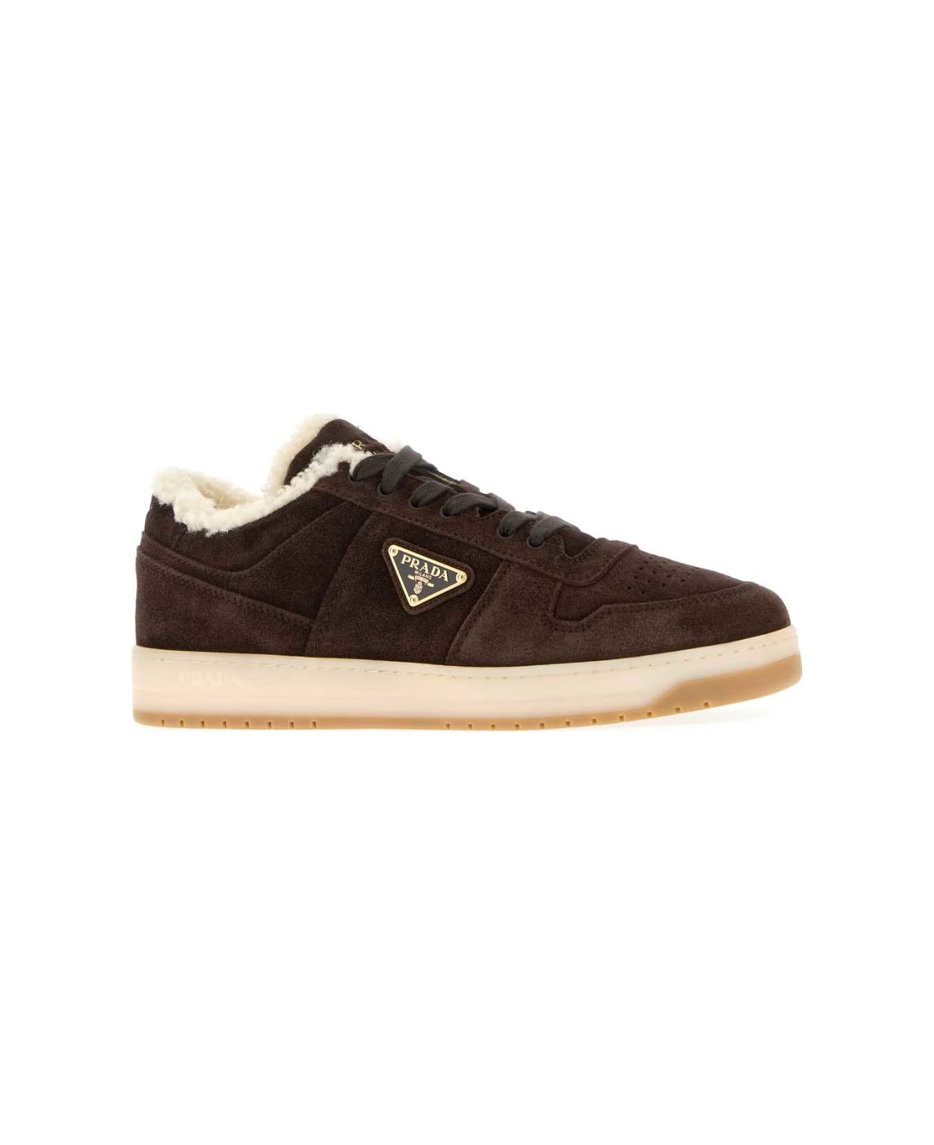 Brown Suede Sneakers - 2