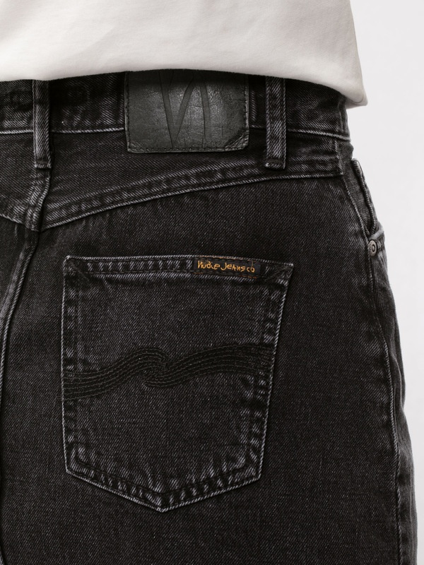Hanna Skirt Black Trace Denim - 5