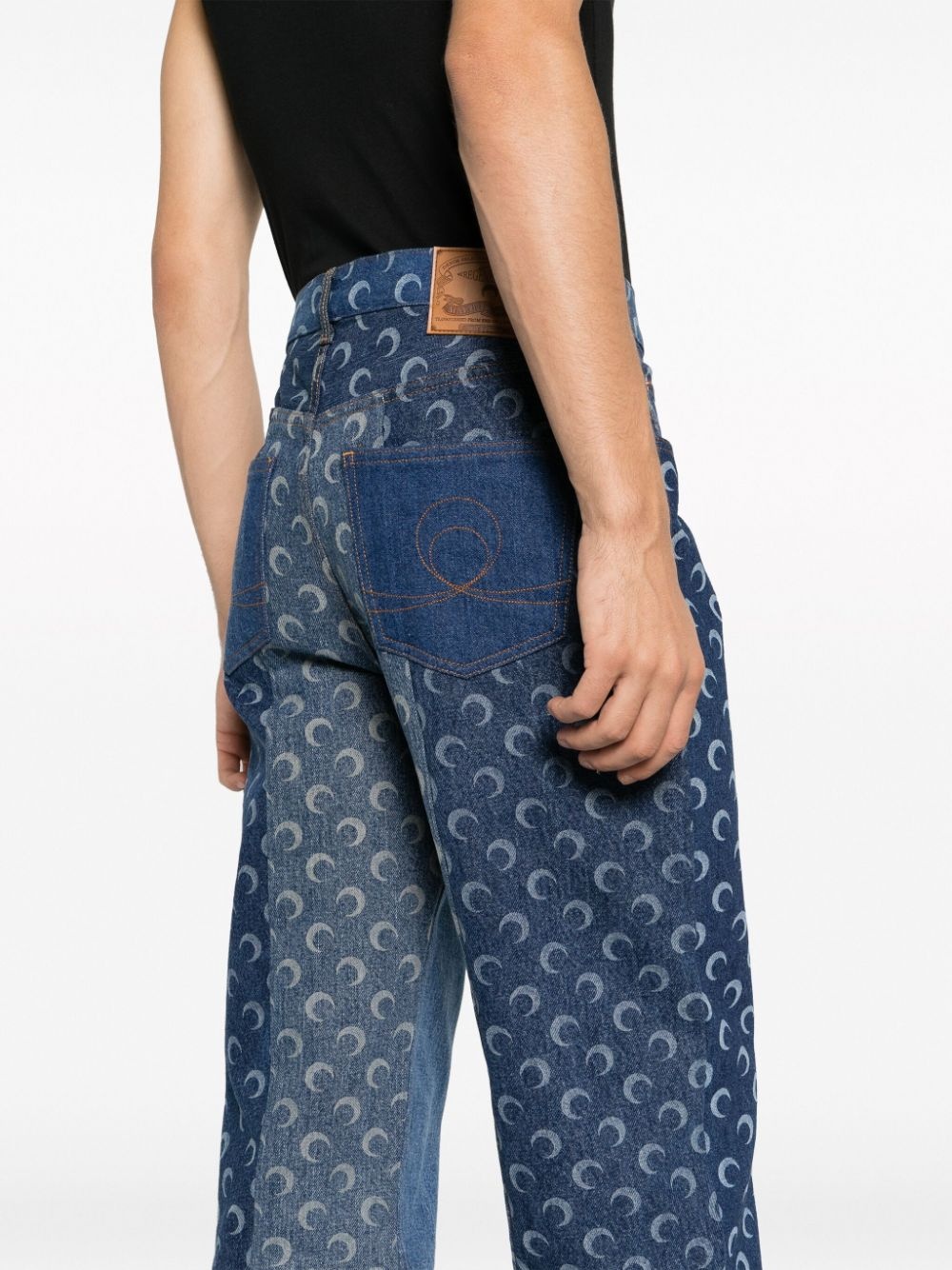 Regenerated-denim slim-fit jeans - 5
