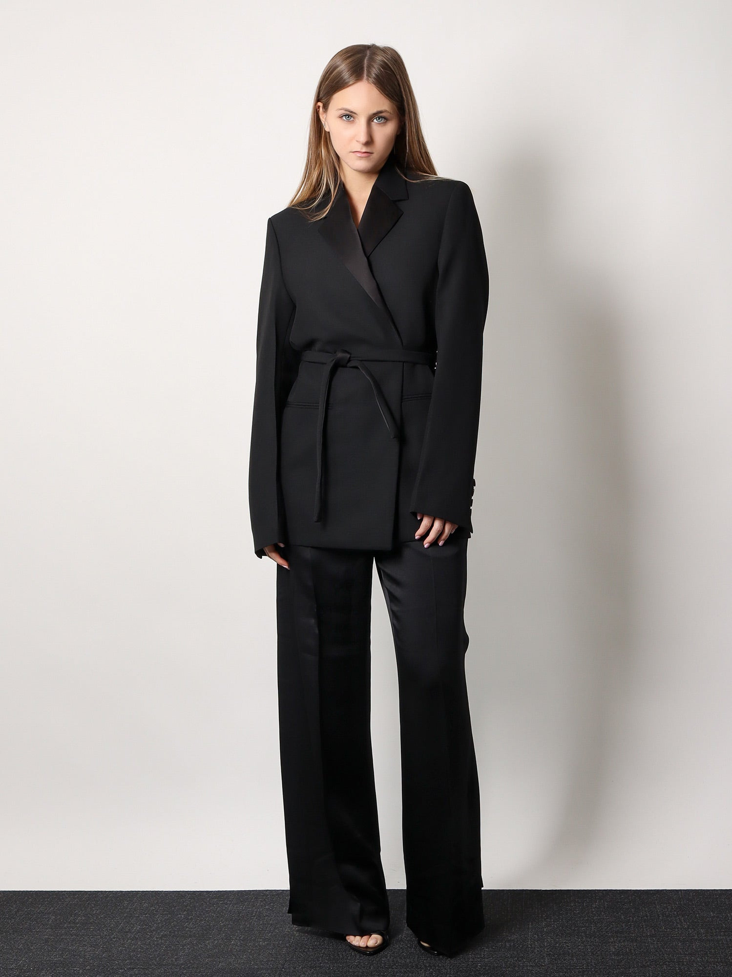 Toteme Women Viscose Blend Trouser With Slits - 2