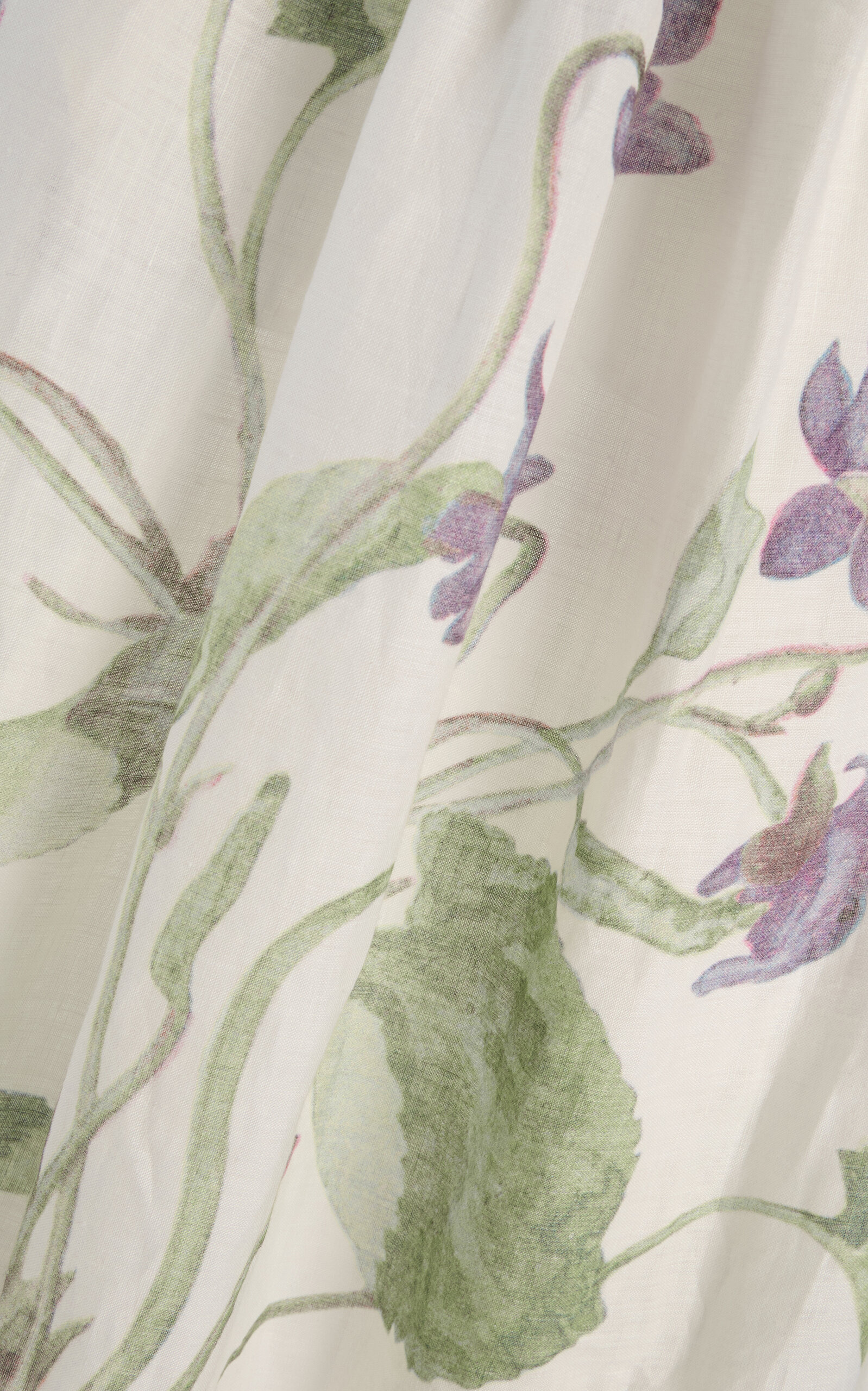 Linen Dress floral - 5