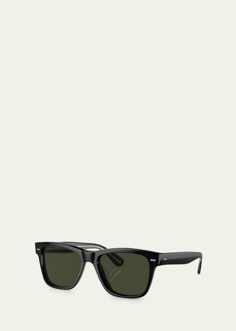 Oliver Peoples Acetate Round Sunglasses outlook